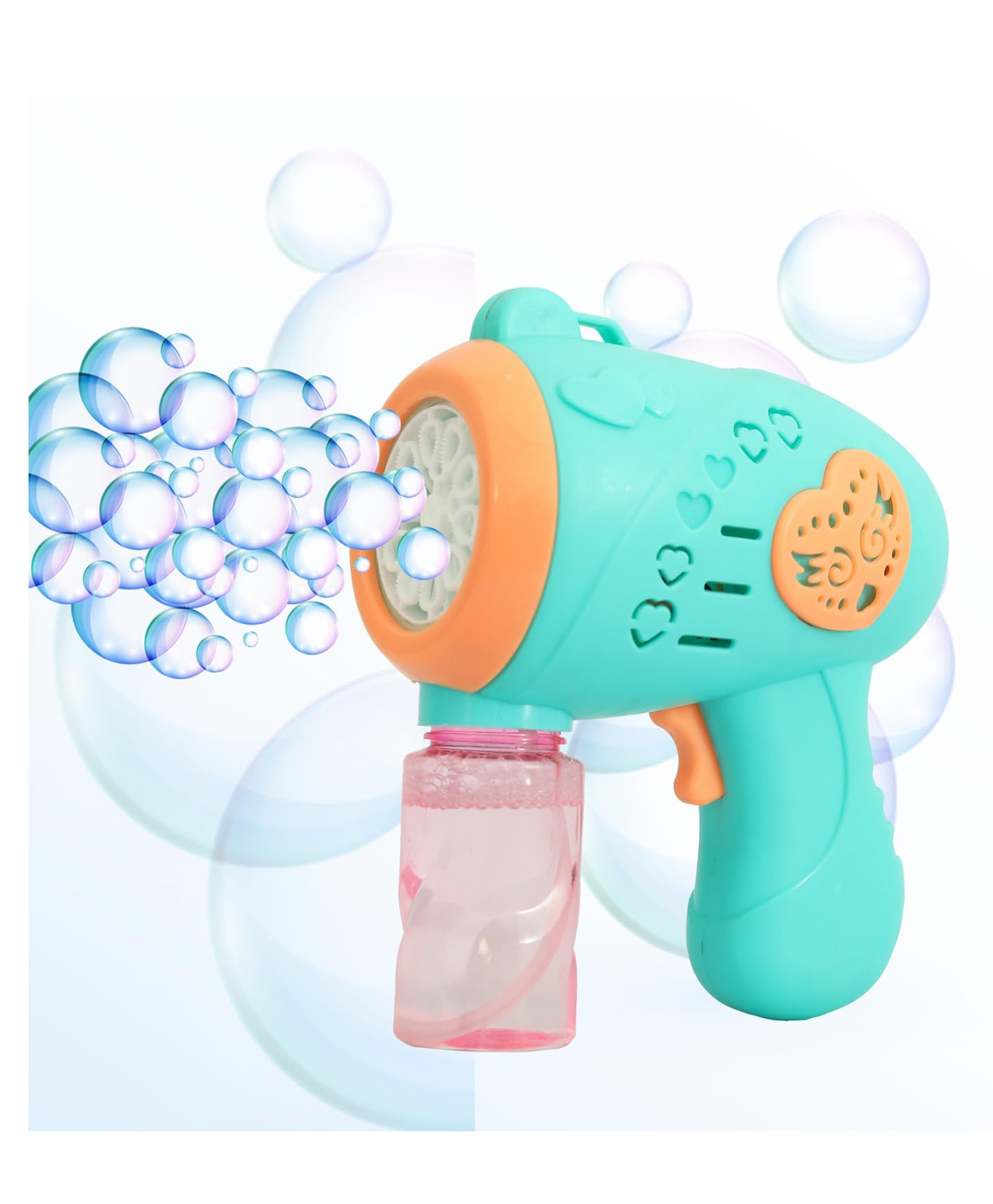 NIYAMAT Bubble Gun Machine for Kids Toddlers Capacity of 5000+ Bubbles Per Minute with LED Light-image-21