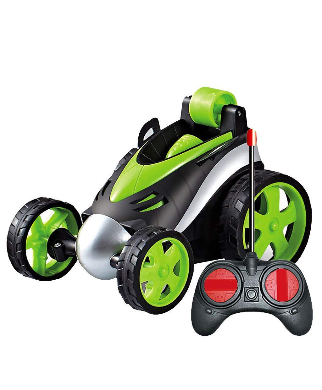 NIYAMAT Rechargeable RC Stunt Car Vehicle 360 Degree Toys for Kids Playing - multicolor-image-41