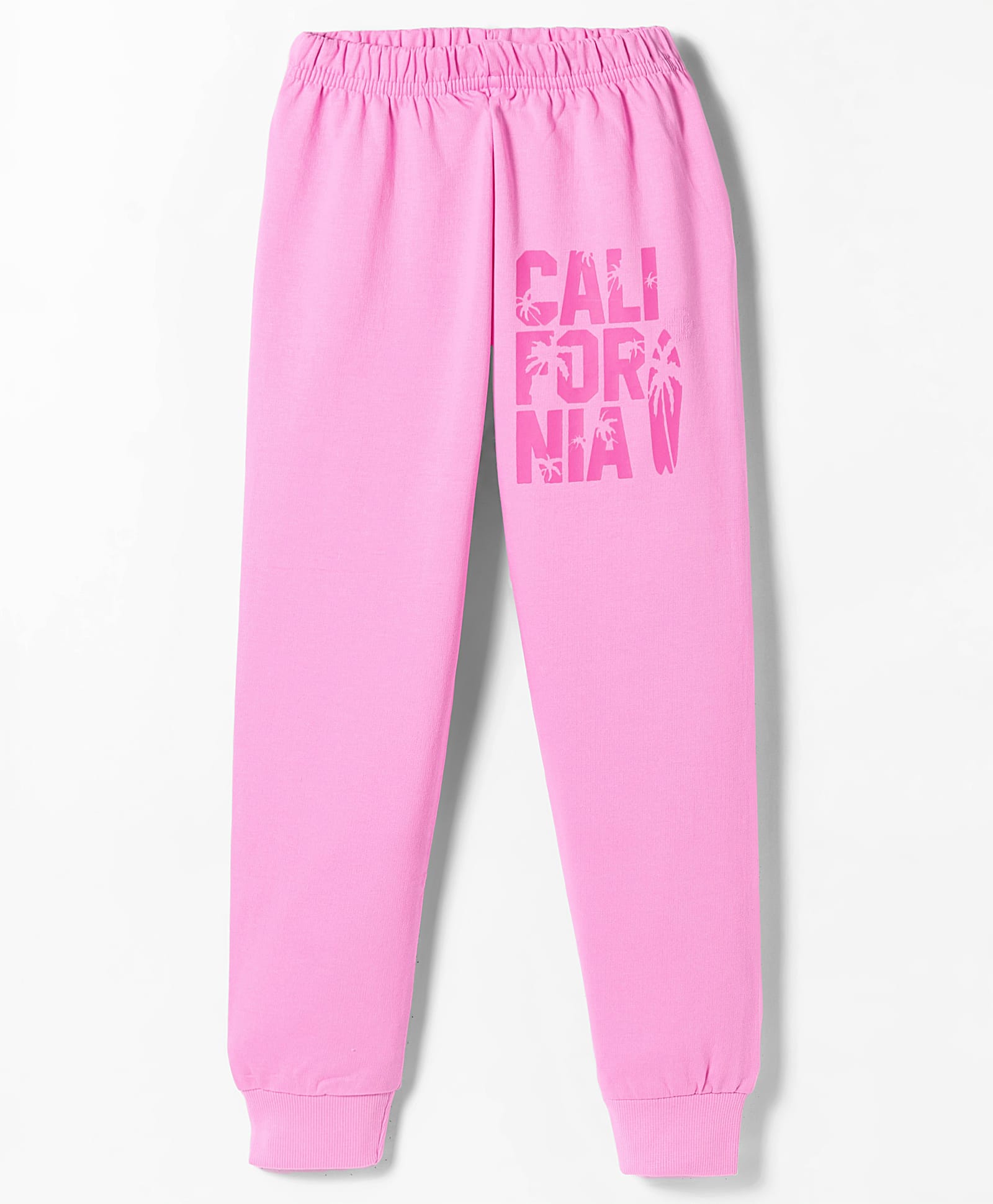 Tango Looper Knit Full Length LoungePants With Text Print - Pink-picture-16