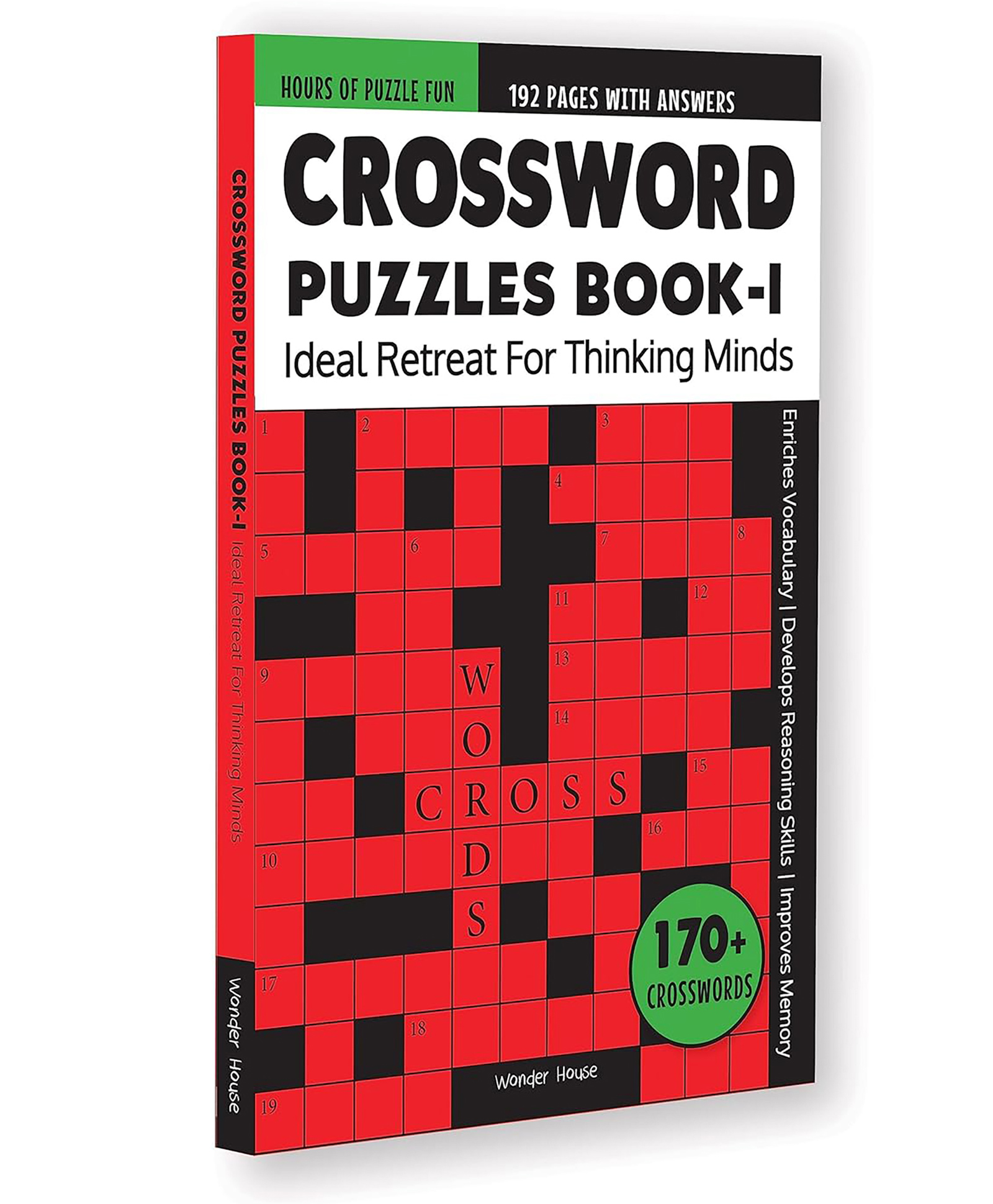 Crossword Puzzles Book 1 : Ideal Retreat For Thinking Minds-image-7