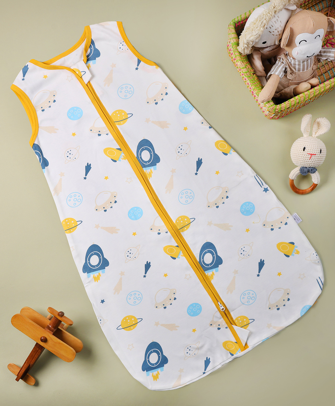 Kicks & Crawl - Astro Adventure Sleeping Sack -White-image-19