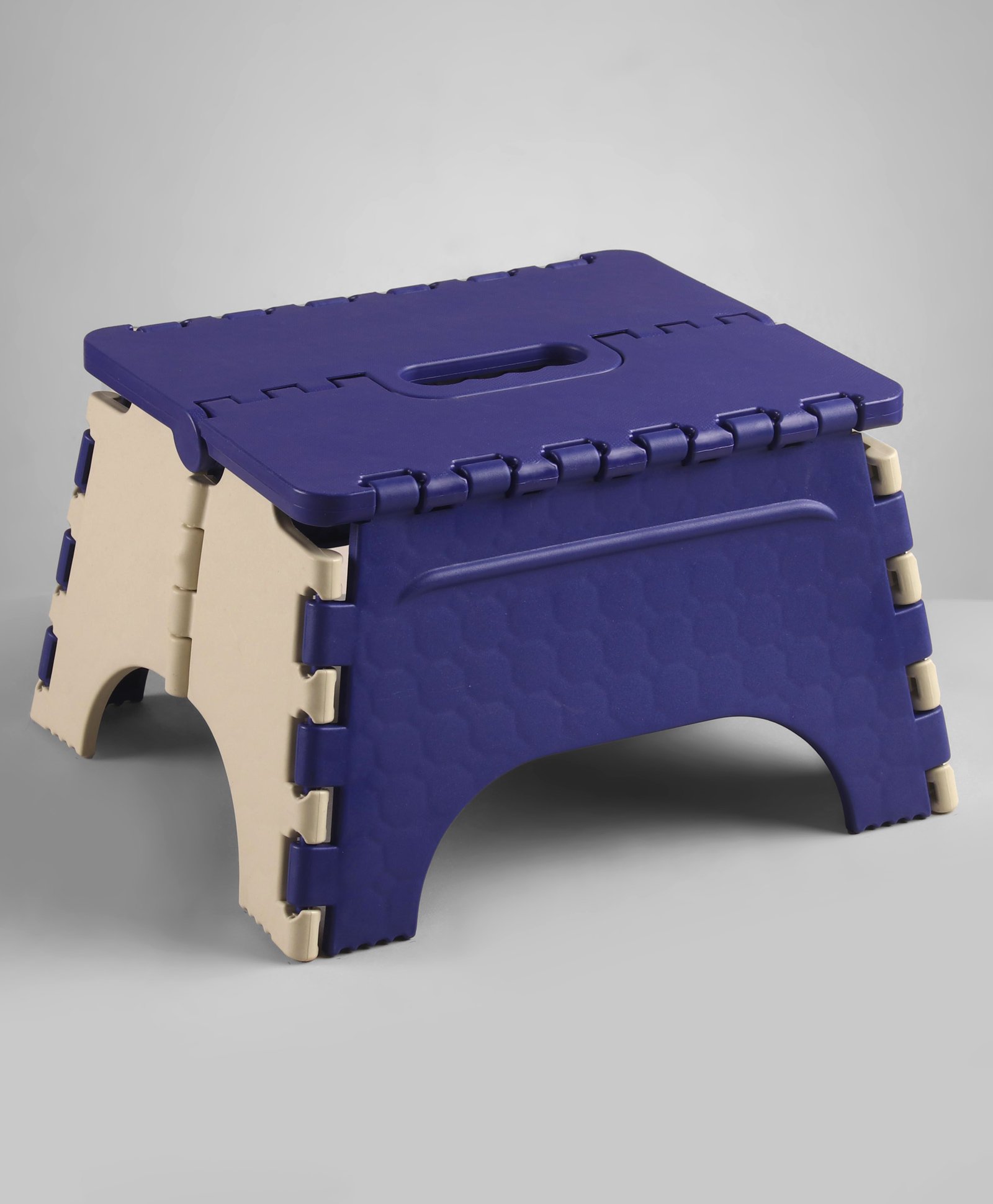 fab n funky Non-Slip Folding Stool - Blue-picture-12