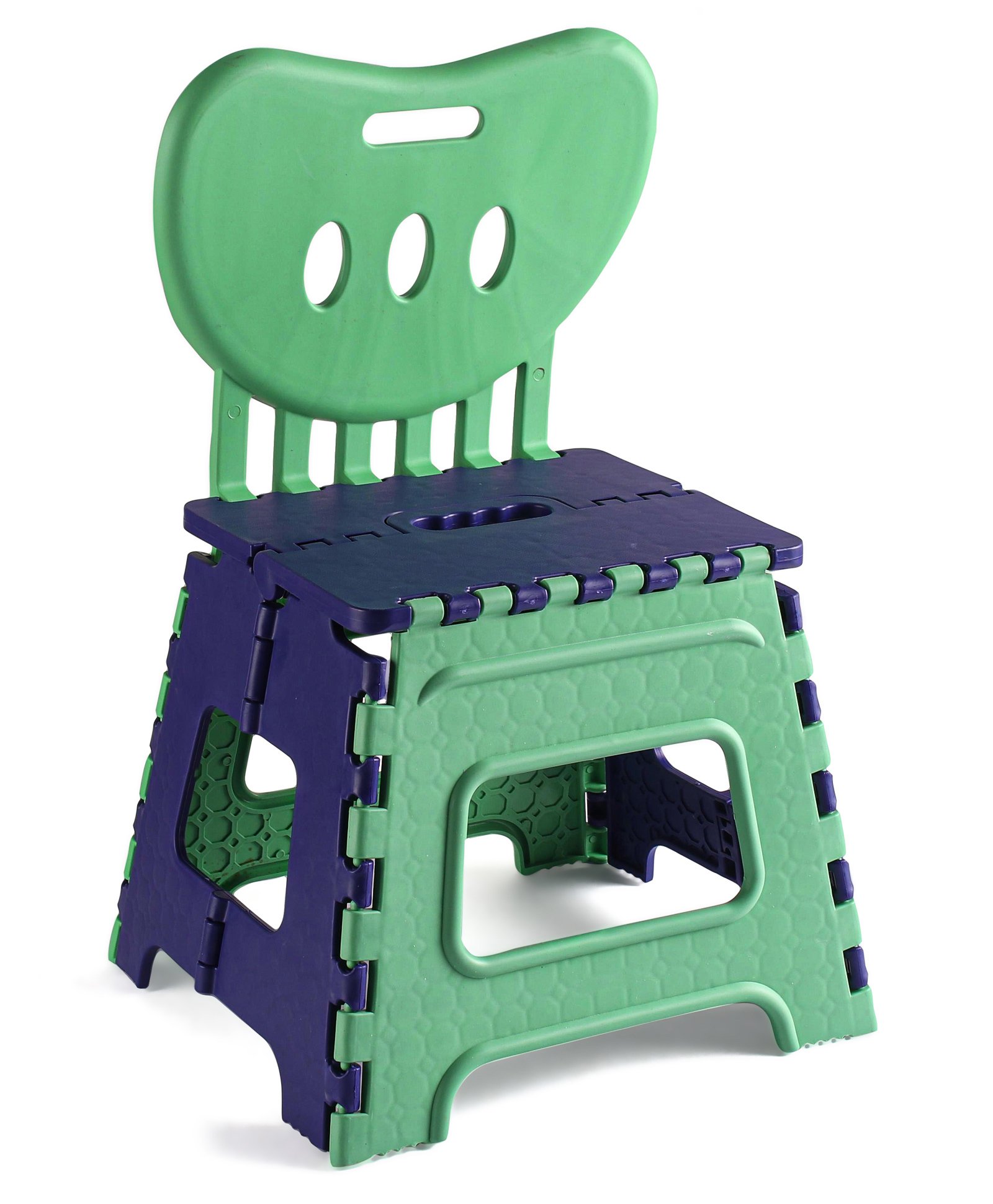 fab n funky Portable Non-Slip Folding Chair - Green-picture-23