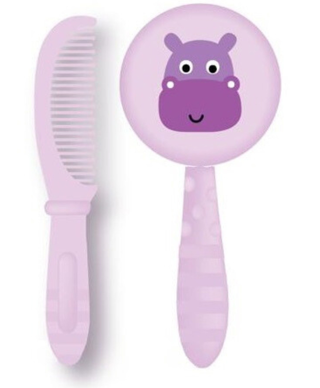 Adore Jungle Fun Baby Brush & Comb Set- Hippo-image-21