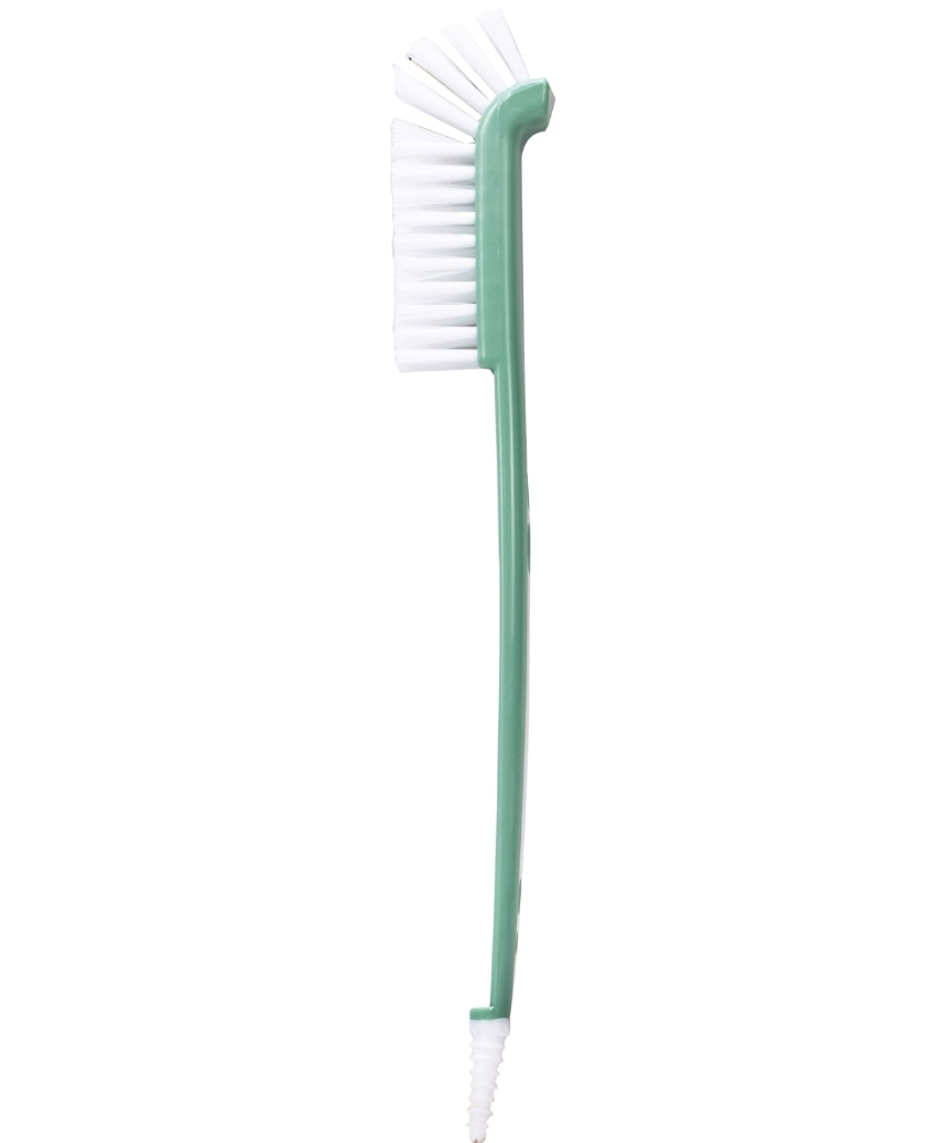 Adore Laventine Premium 2 in 1 Bottle and Teat Cleaning Brush with Head Case (Green)