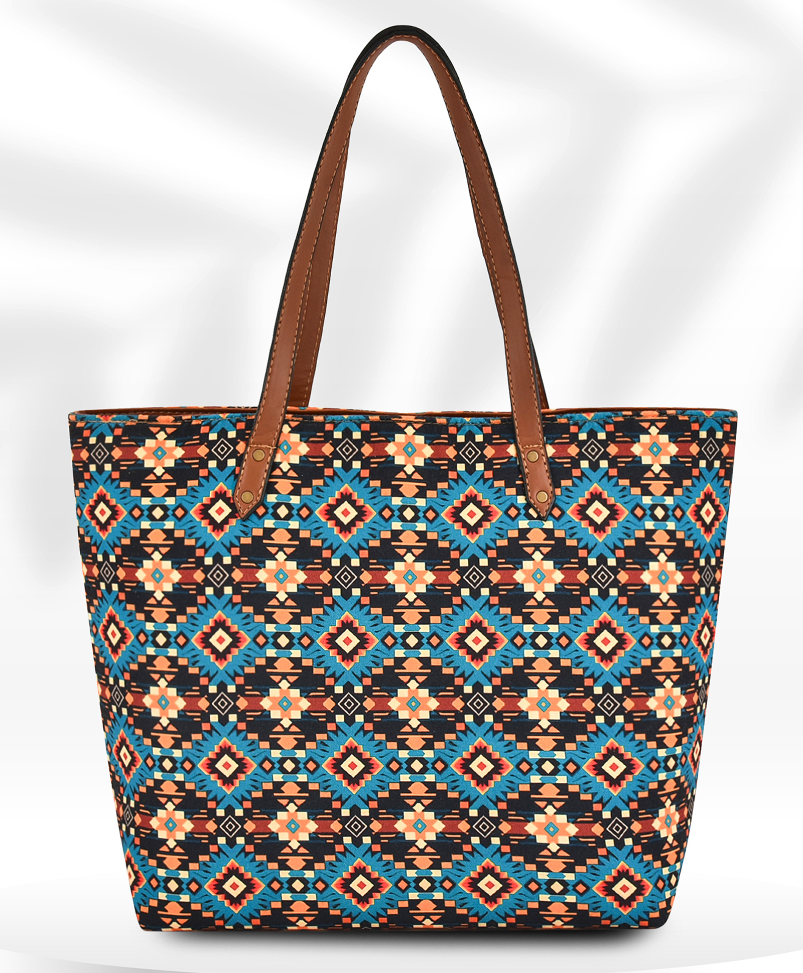 Lycheebags Women Printed Canvas Tote Bag-picture-24