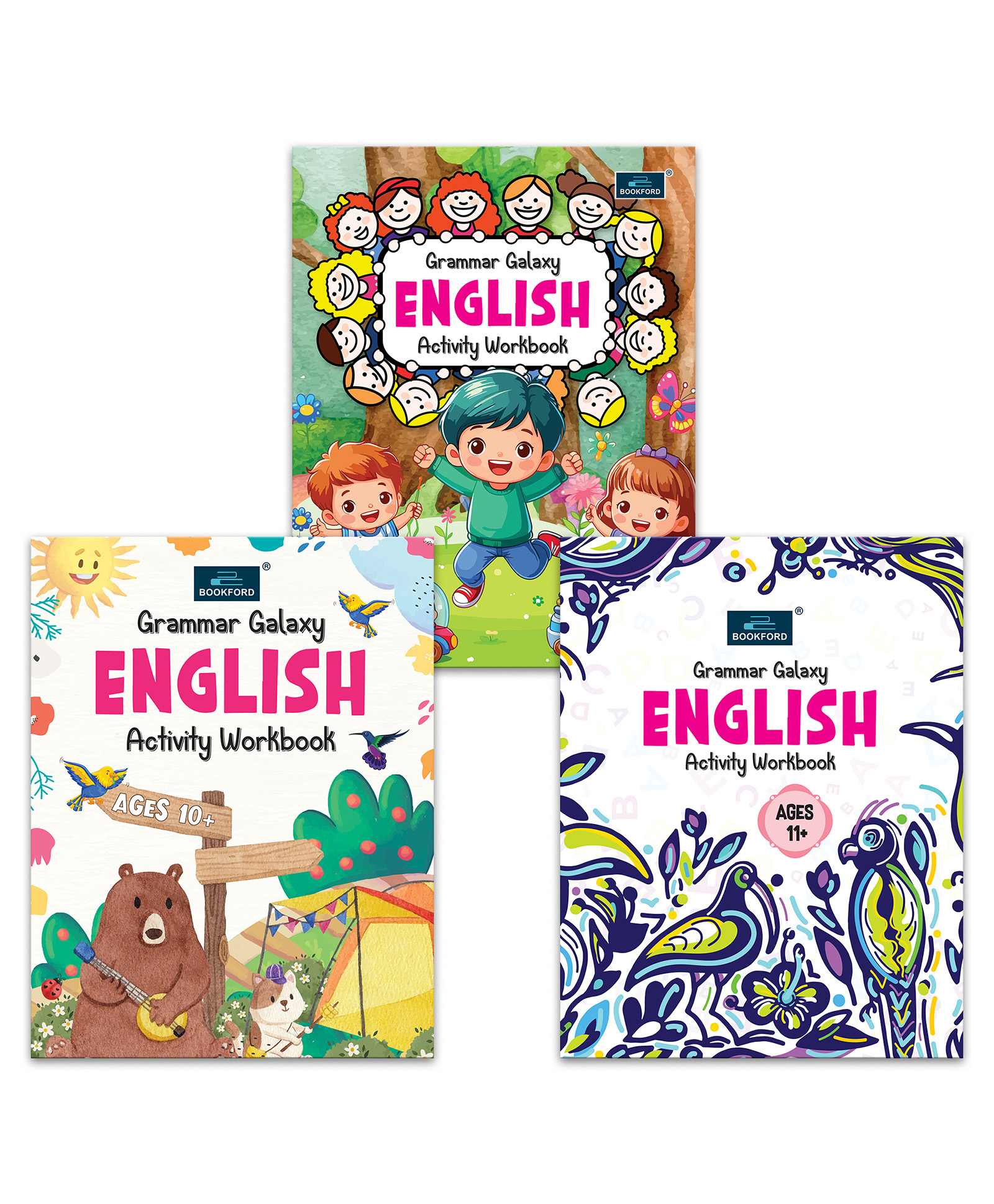 Grammar Galaxy English Workbook Set of 3 books Ages - 9+ 10+ 11+ - English-image-49
