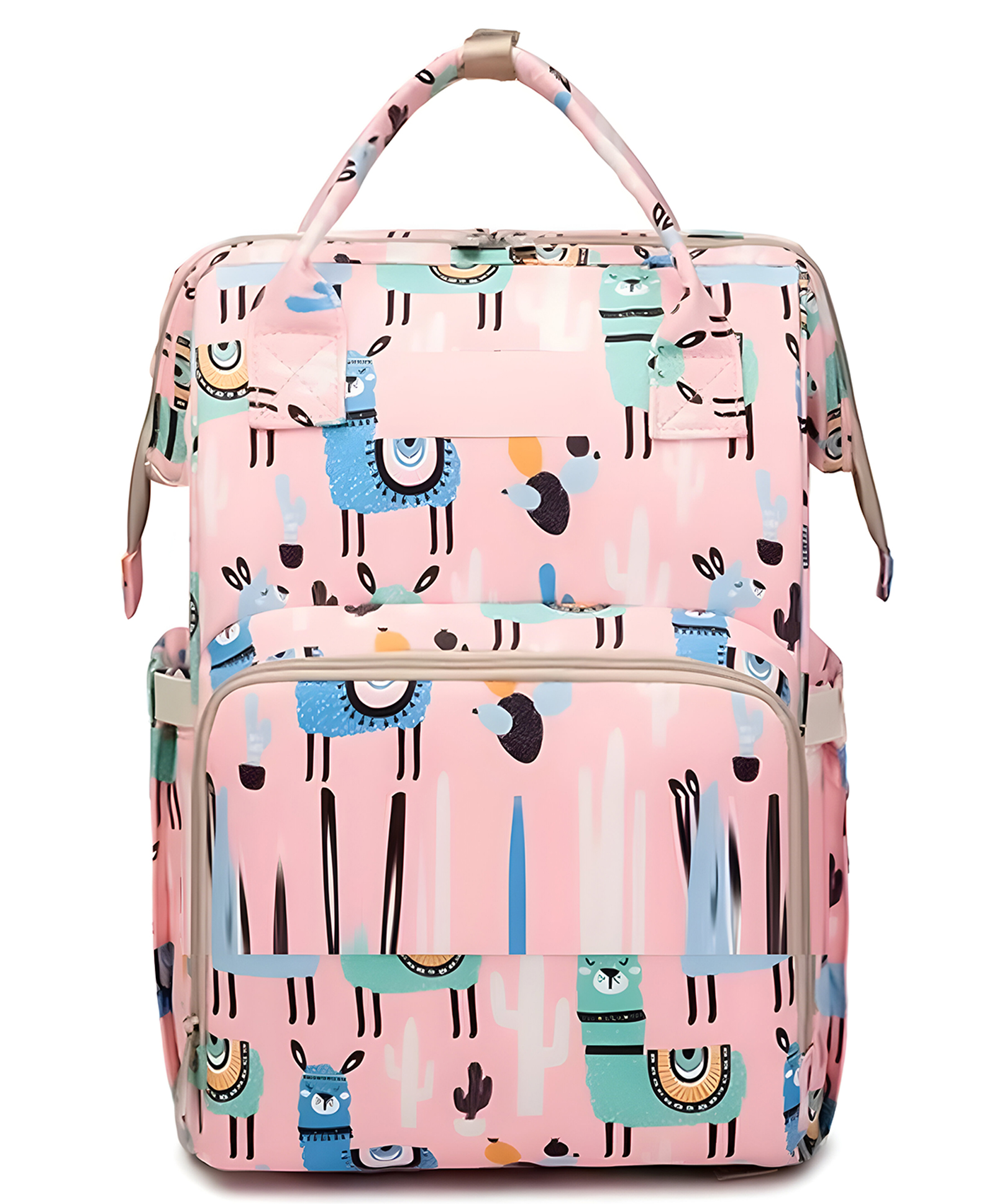 COZY VIBES Mother Diaper Bag Lightweight Multifunctional Travel Unisex Diaper Backpack-PACK OF 1- COLOR MAY VARY-picture-28