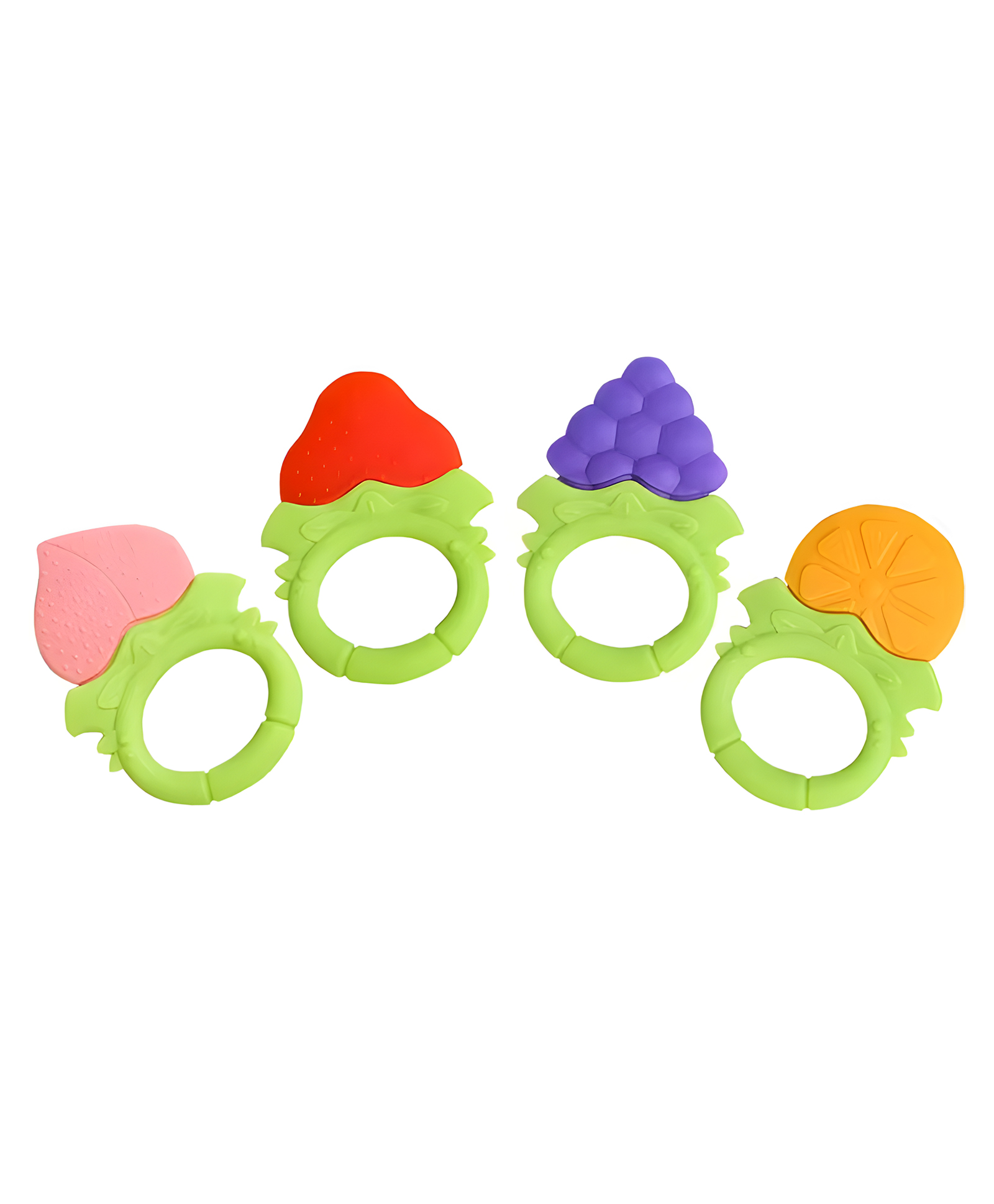 Cozy Vibes Boy Girl Fruit Chew Organic Natural Toddlers Silicone Sticks Molar Teether Kids Best Teething Toys for Babies-Pack of 1-Color May Vary-picture-13
