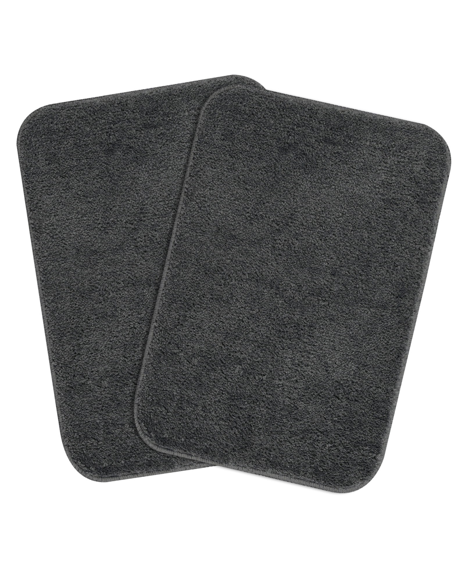 Saral Home Microfiber Anti-Skid Bath Mat Pack of 2 (Grey, 35X50 CM, Rectangular)-picture-16