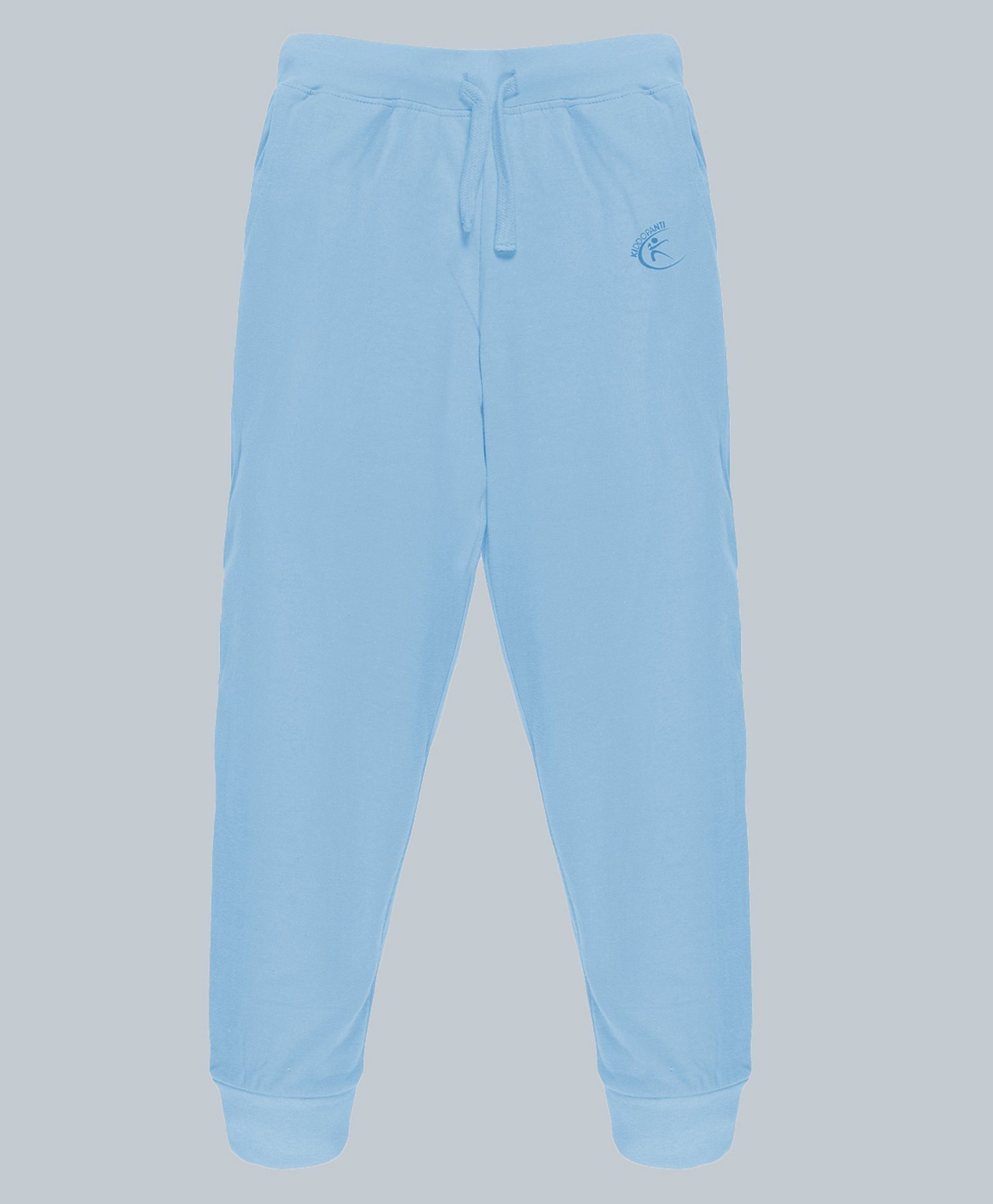 Kiddopanti Unisex Cotton Solid Track Pant - Ink Blue-image-26