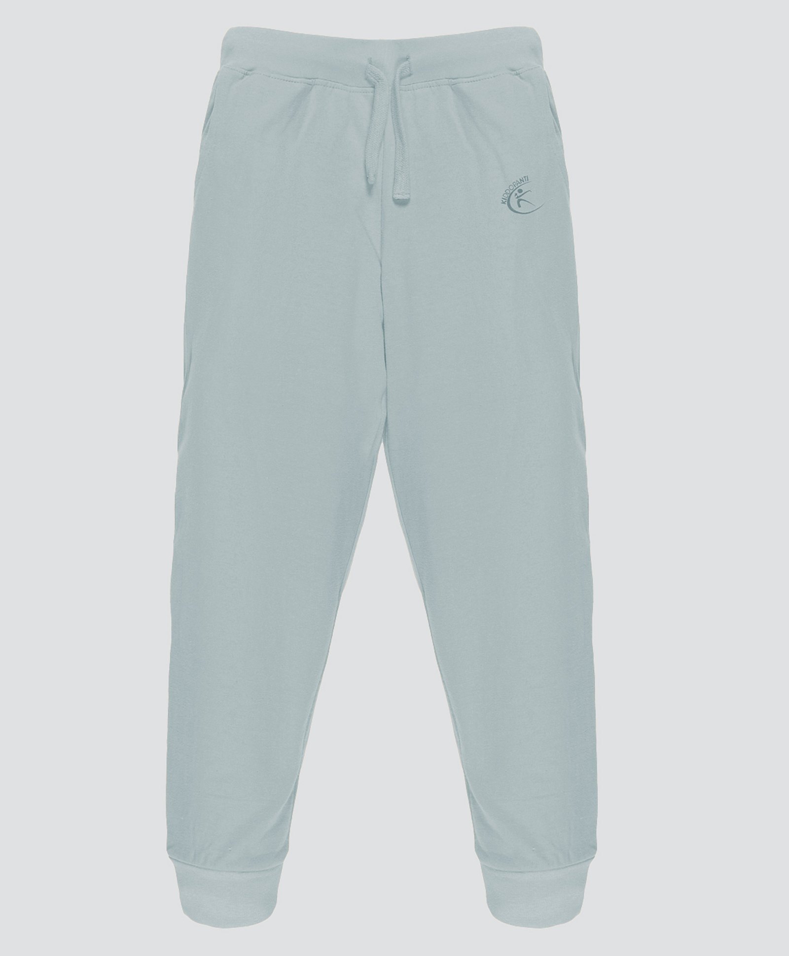 Kiddopanti Unisex Cotton Solid Track Pant - Grey-picture-27