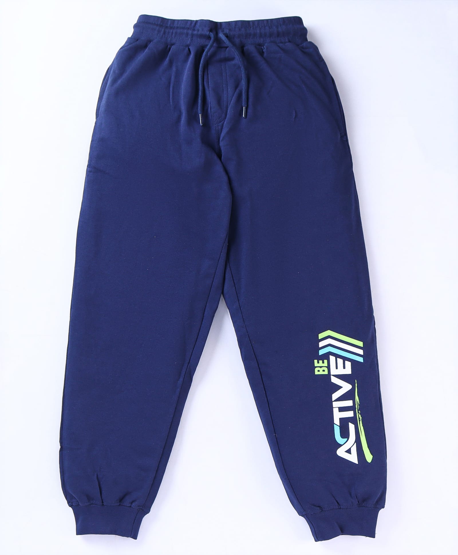Taeko Looper Knit Full Length Track Pants with Sport Text Print - Red-image-34
