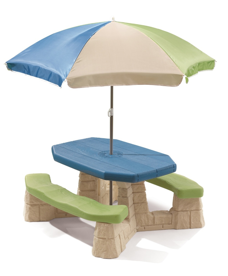 Step2 Naturally Playful Picnic Table With Umbrella-picture-26