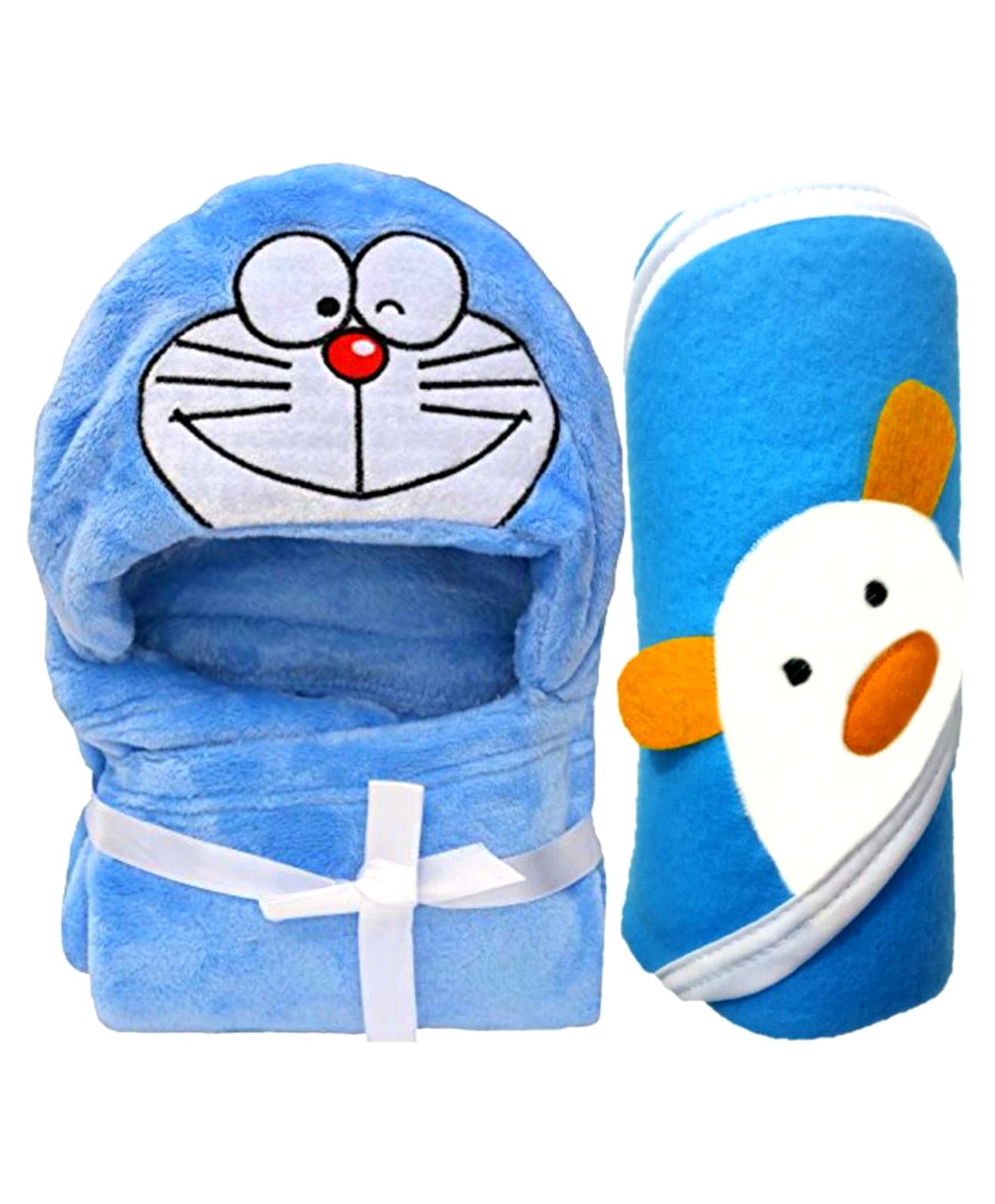 Brandonn Hooded Wrappers Pack of 2 - Blue (Design May Vary)-image-36