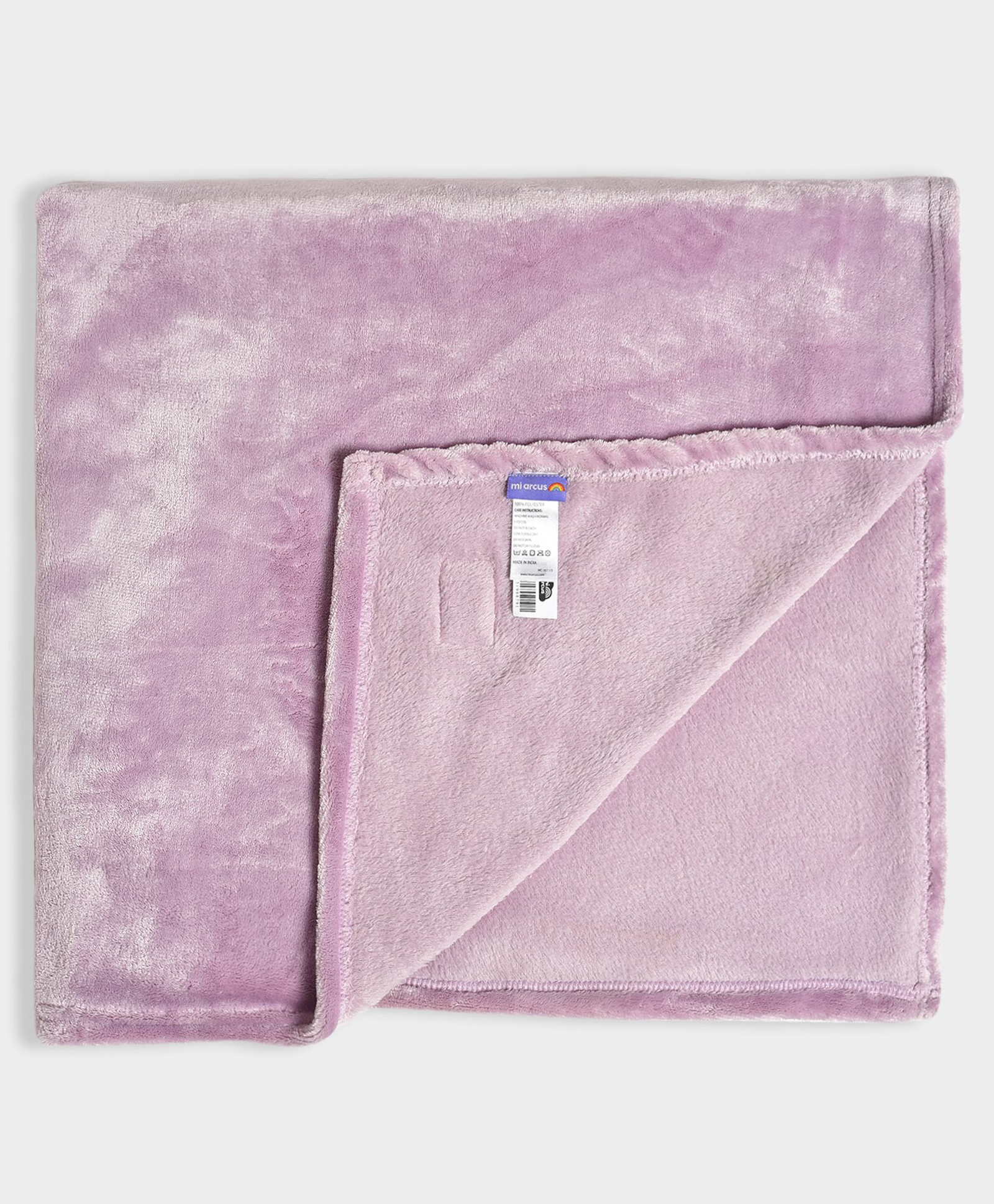 Mi Arcus Fluury Knitted Blanket Lavender-image-6