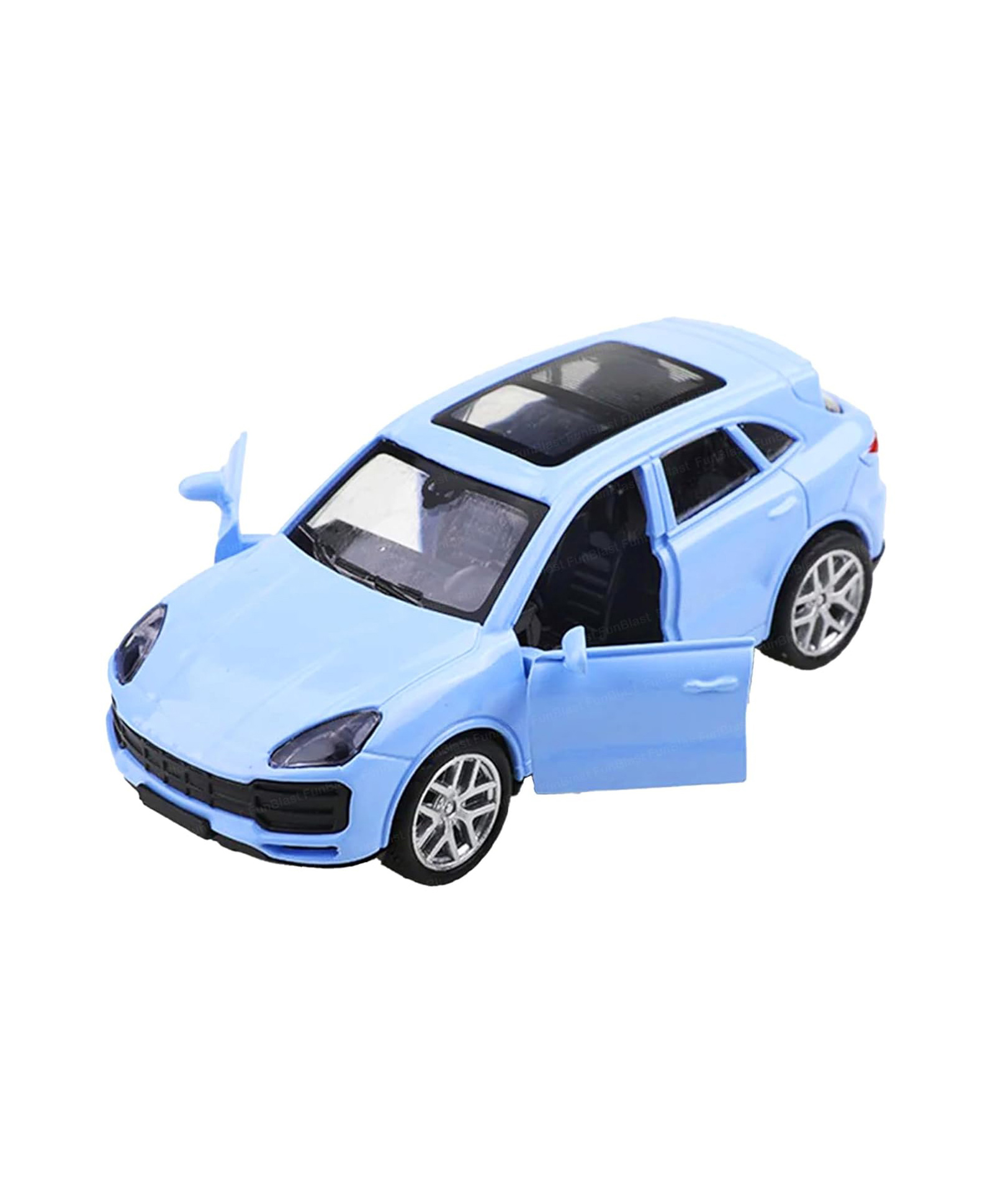 Bunie Realistic Small Size Die Cast Metal Car Toy for Kids  Blue-picture-27