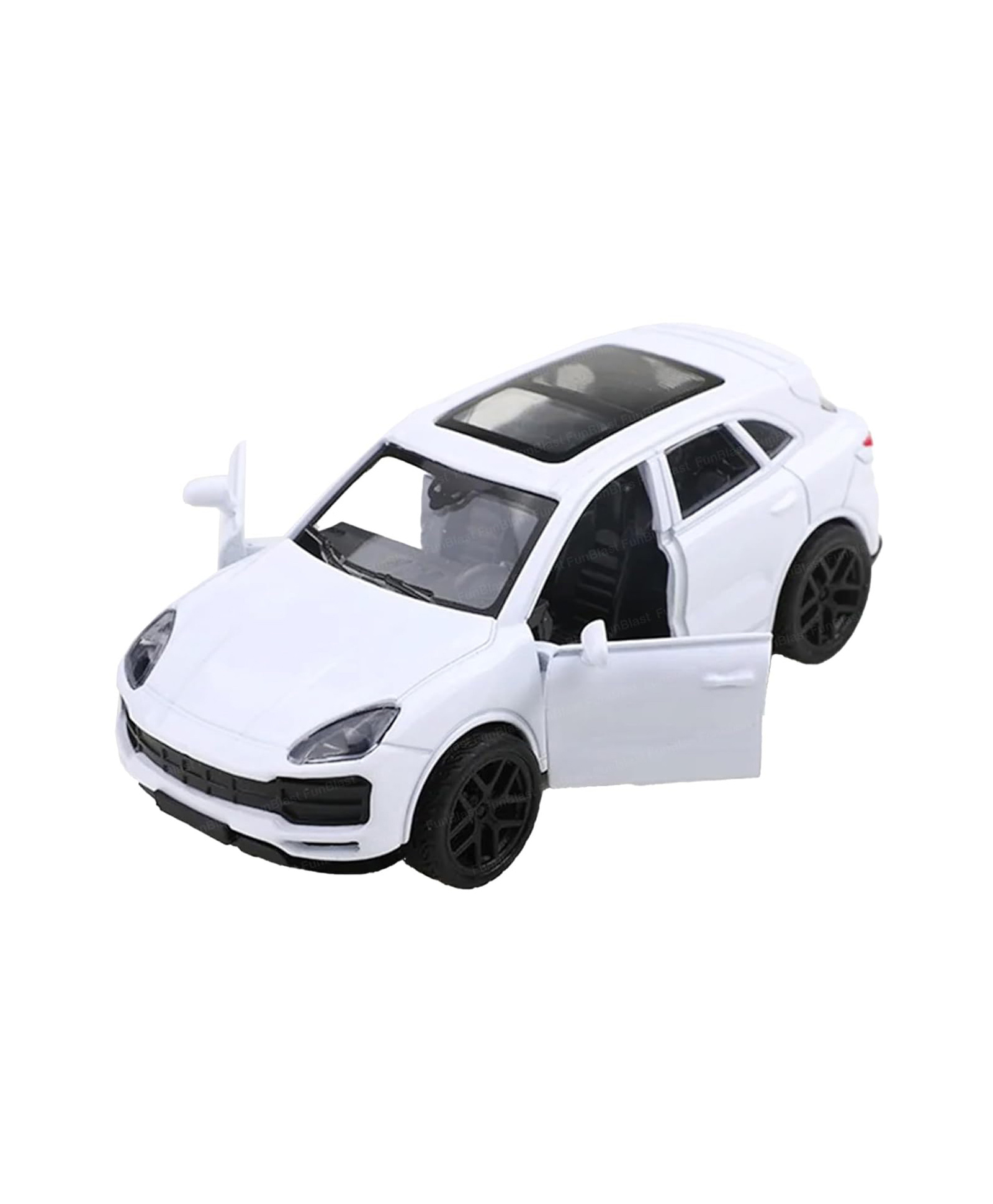 Bunie Realistic Small Size Die Cast Metal Car Toy for Kids  White-image-45