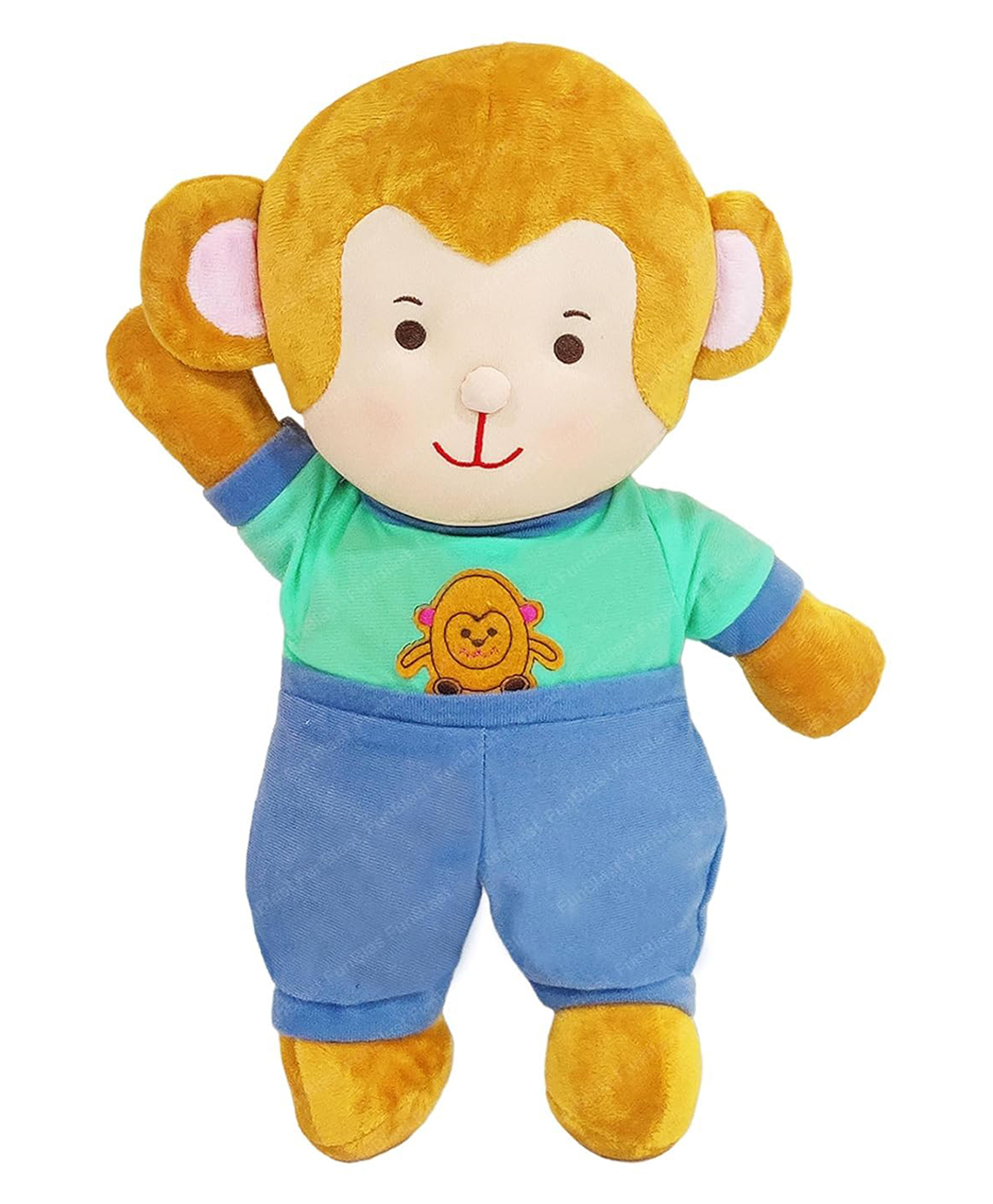 Bunie Cute Stuffed Monkey Soft Toy for Kids-30 cm-picture-14