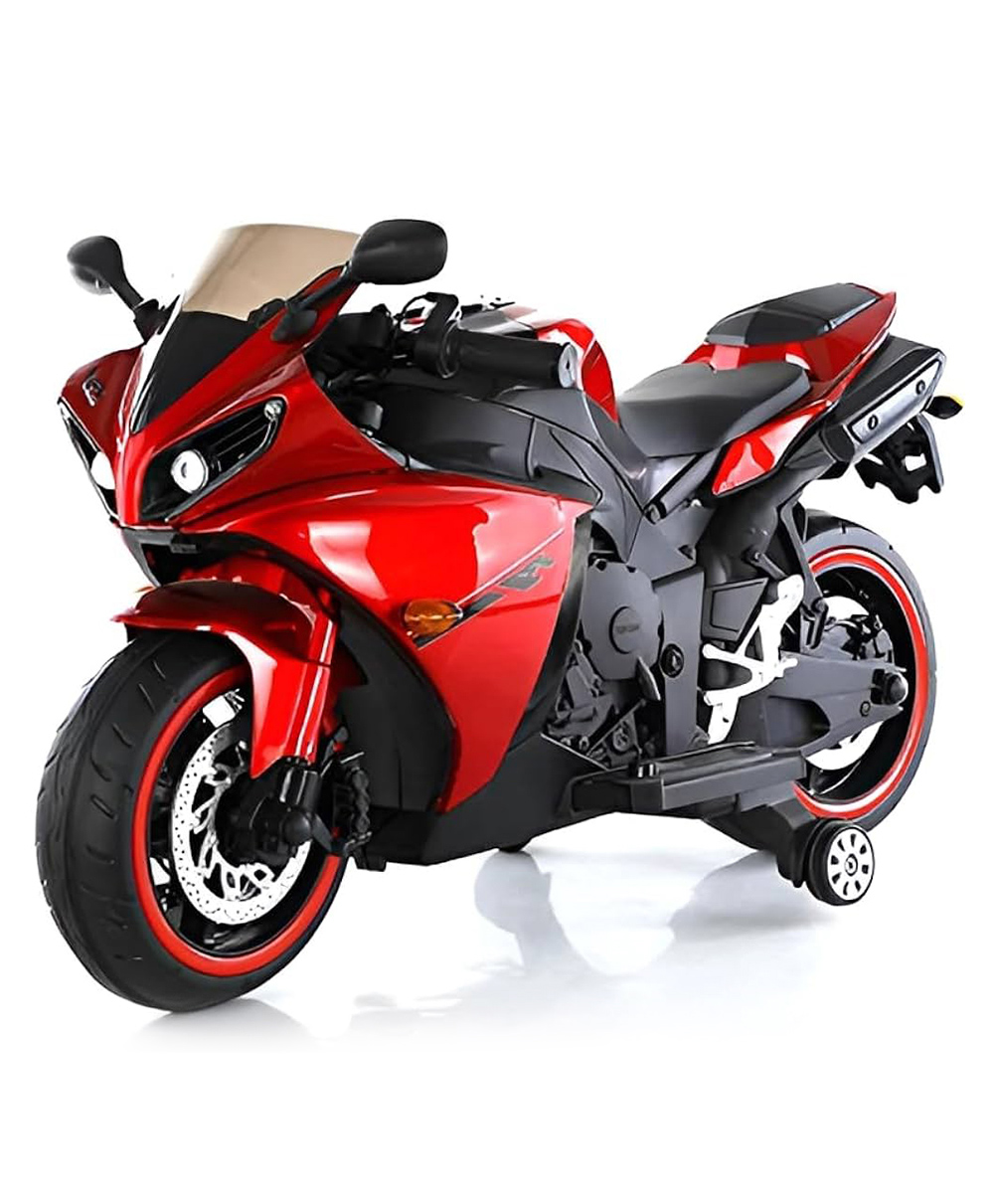 SRECAP R1 Rechargeable Battery Operated Bike for Kids - Dark Red-image-7