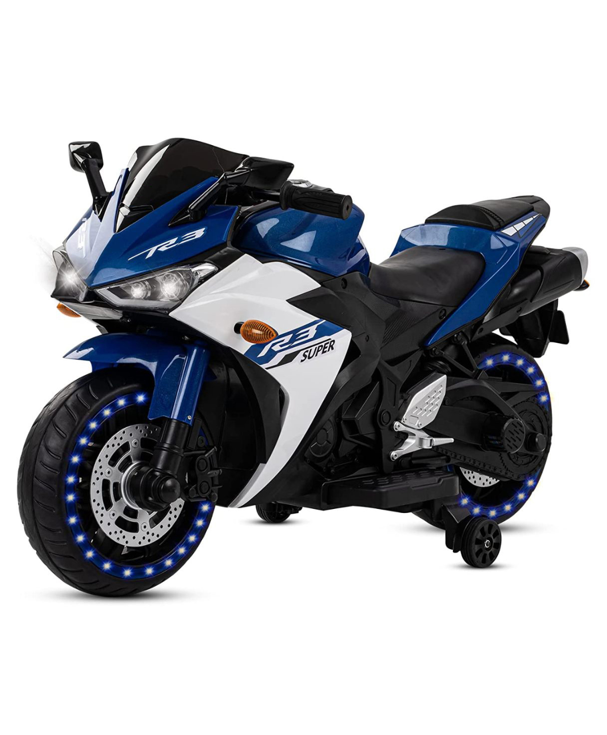 SRECAP R3 Rechargeable Battery Operated Bike for Kids - Blue-picture-17