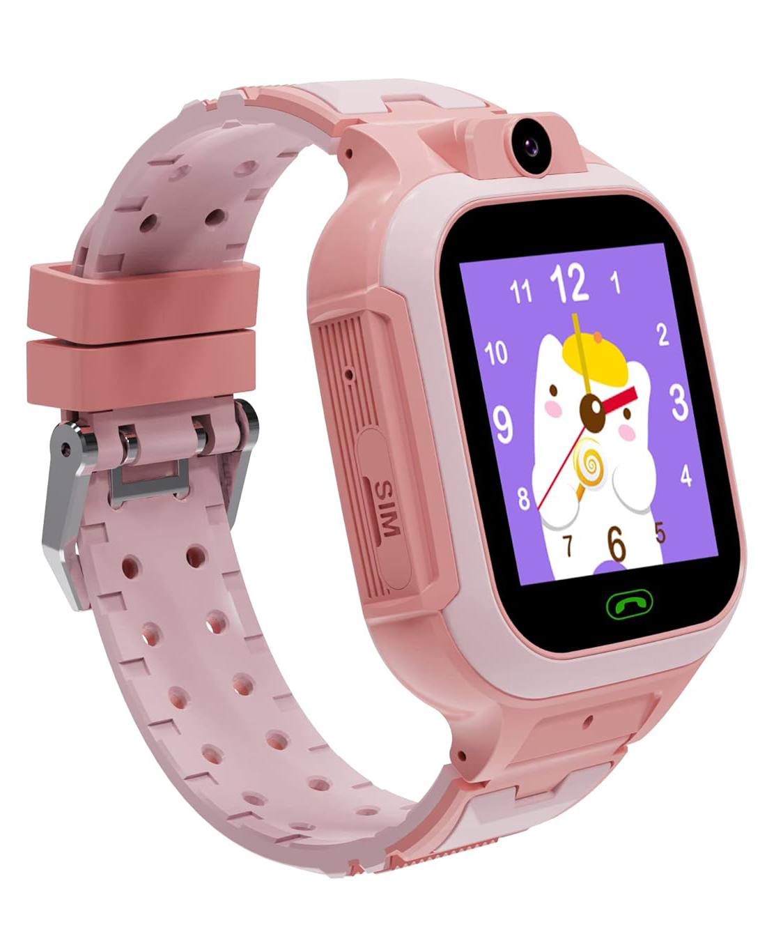 WEARFIT Next-Gen Scout 4G Kids Smartwatch with 4G Video Call,GPS Tracking, Anti-Theft and Parental Control Does not Support jio sim (Pink)-picture-17