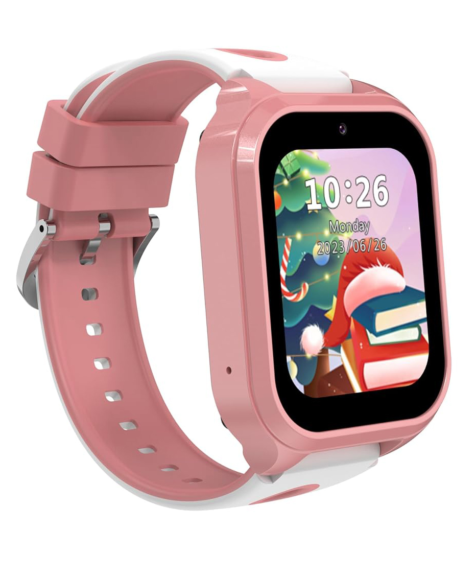 WEARFIT Champ Switch 2 color Straps Kids Smart Watch, with 2 Color Straps 4G Long-Lasting Video & Phone Call, Kids GPS Watch with Real-time Location Tracking, 7 Games & IP67 Water-Resistance (Purple)-picture-16