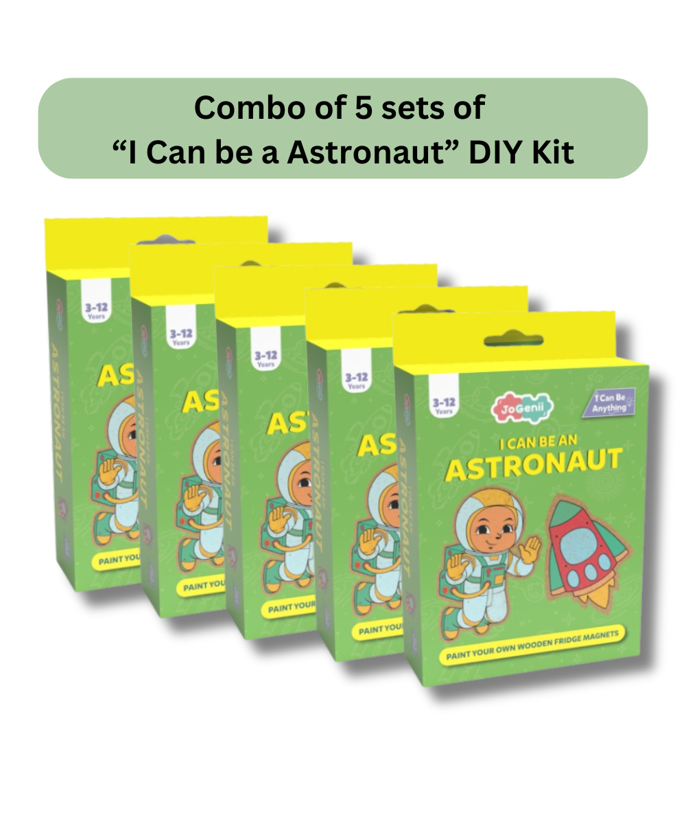 JoGenii I Can Be An Astronaut - Mini DIY Kit | Ages 3-12 | Return Gift, Travel Friendly (Pack of 5).-image-49