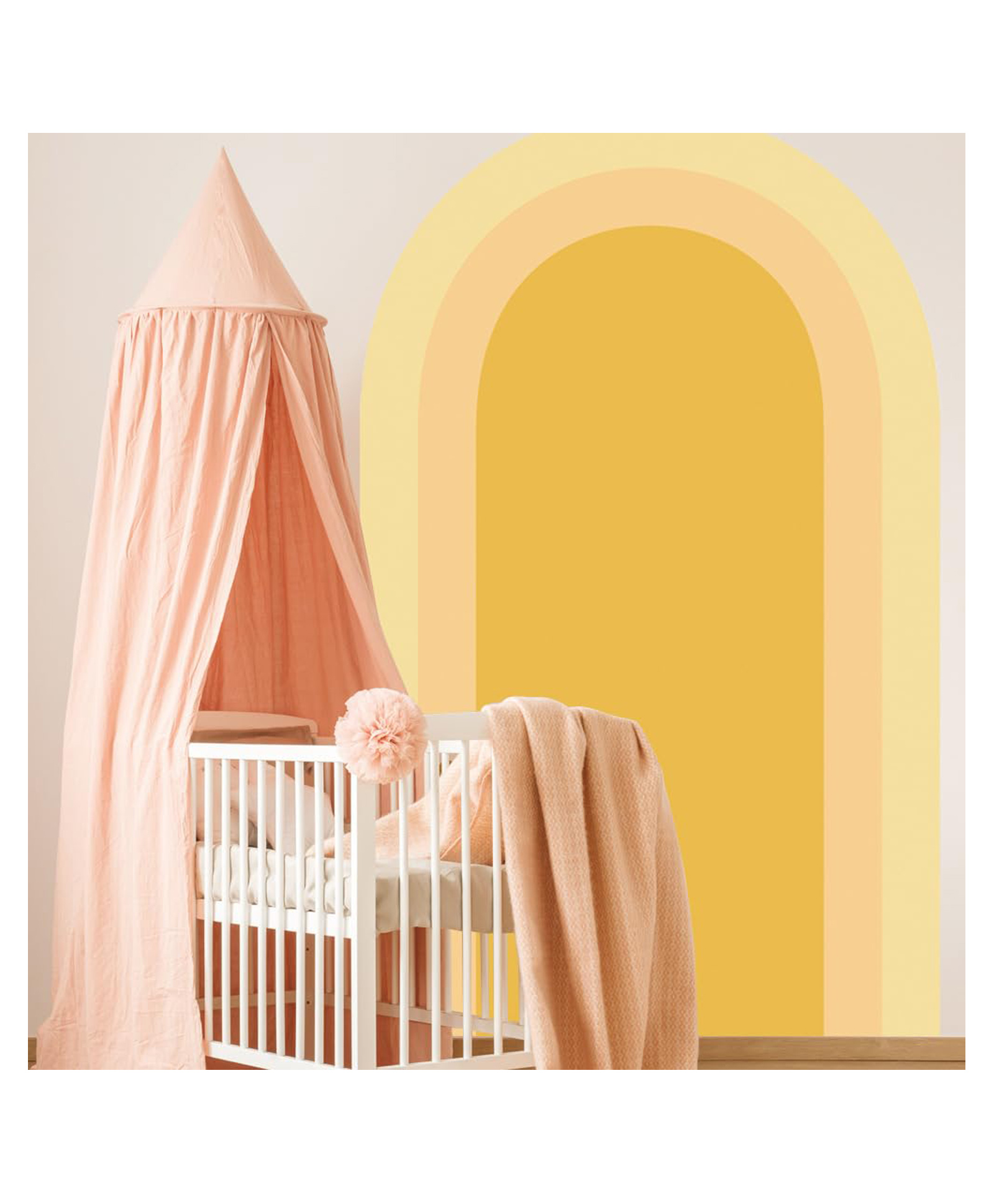 Jaamso Royals Yellowcolor Simple Printing Design Wall Art Decoration Wall Sticker-picture-29