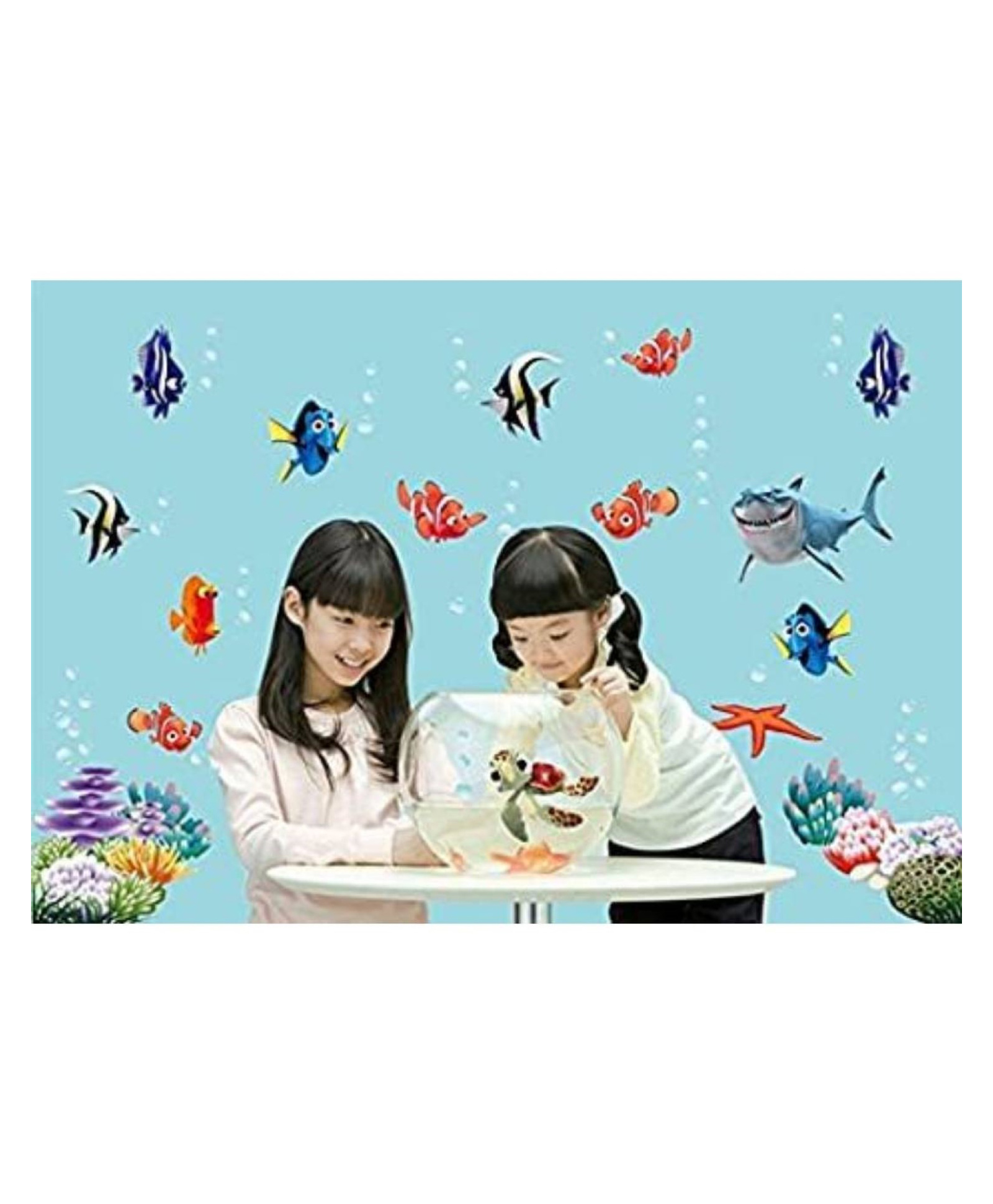 Jaamso Royals Under Sea Shark Fish 3D Cartoon Wall Sticker-picture-22