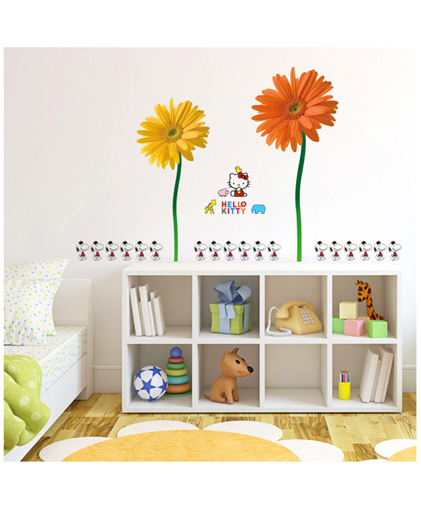 Jaamso Royals Cartoon Retro Car Kids Self Adhesive Home Decor Wallsticker-picture-46