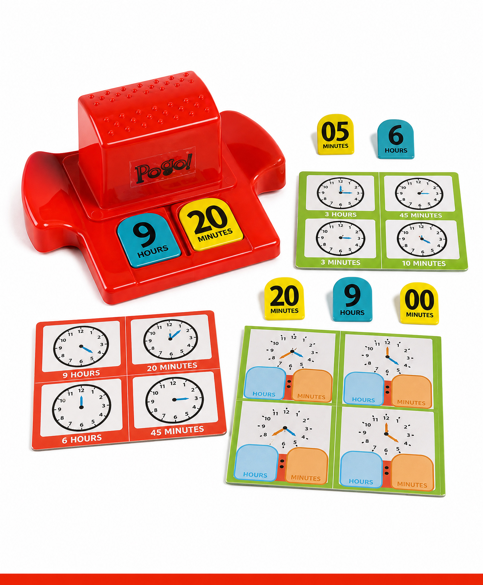 fab n funky Time Learning Game 78 Pieces - Multicolour-picture-28