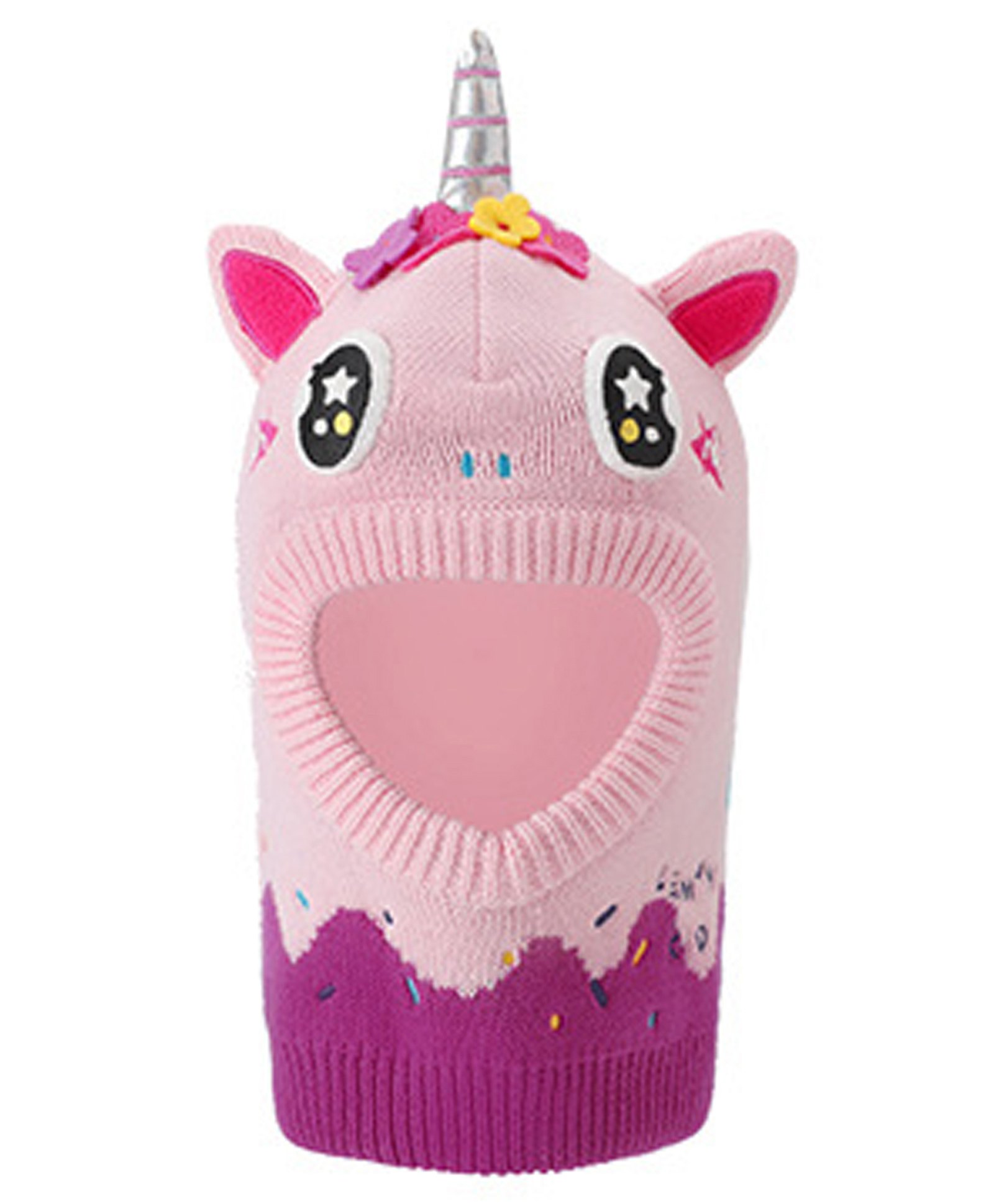 Little Surprise Box Unicorn Knitted Winter Cap - Light Pink-picture-32