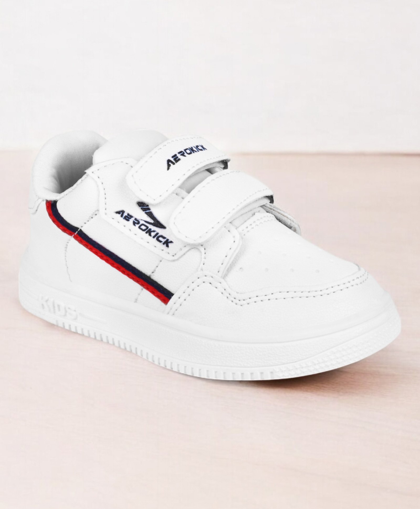 Lil Lollipop Unisex Casual Shoes With Velrco - White-picture-12