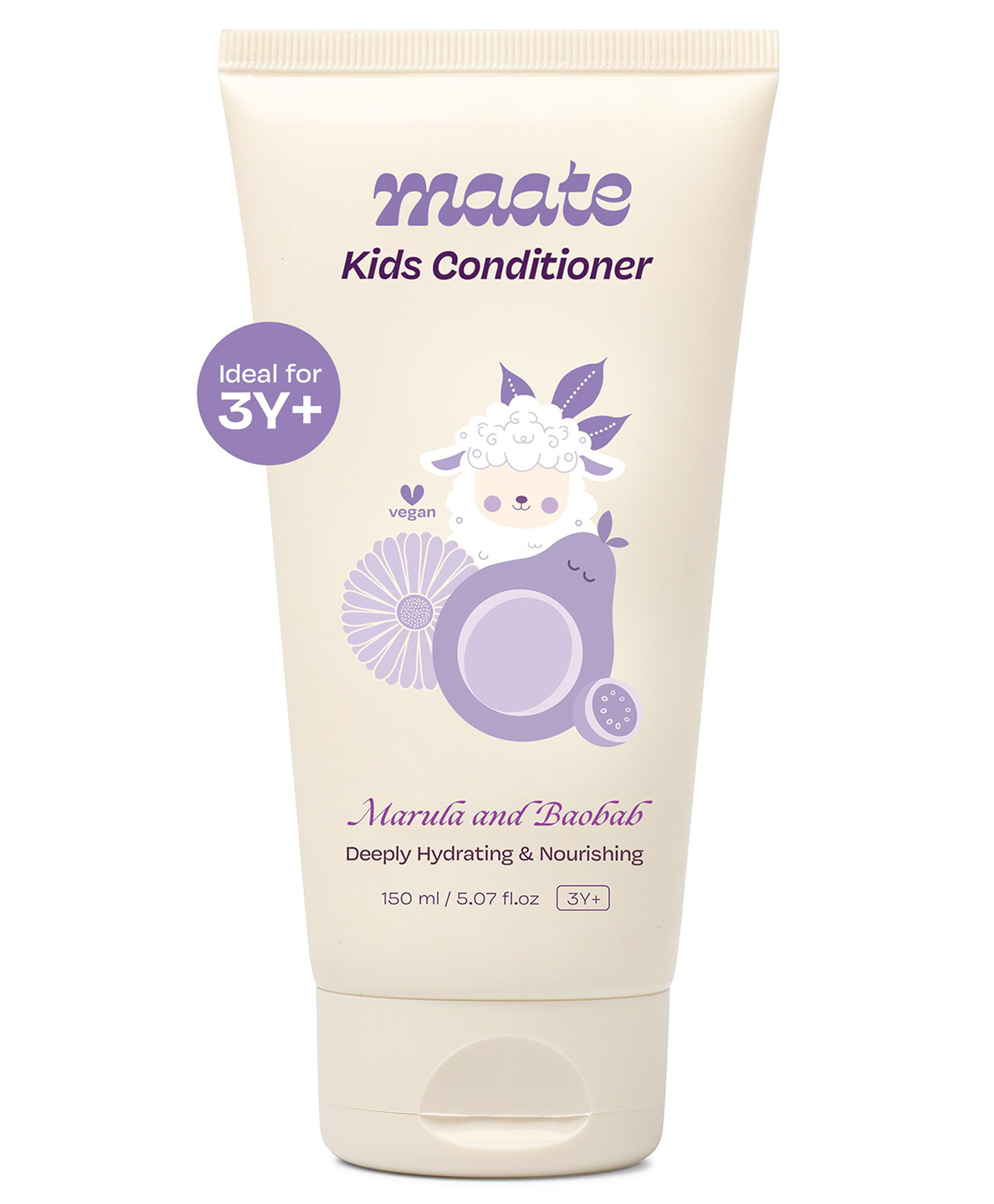 Maate Marula & Baobab Kids Conditioner For Curly & Frizzy Hair-  150 ml