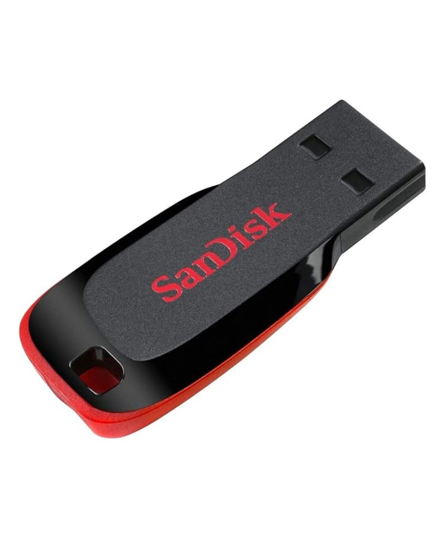 SanDisk Flash Drive 64GB Cruzer Blade Card can be used directly in the phone Perfect for recording & watching  (Red Black)-picture-19