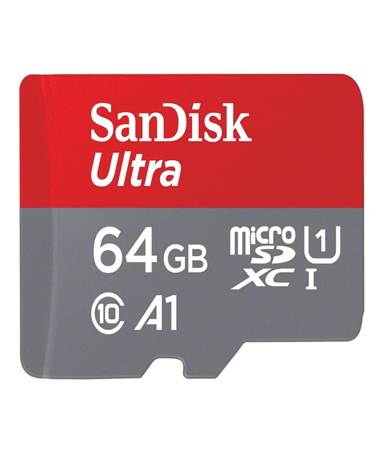 SanDisk microSDXC Memory Card for Smartphones 64GB 140MB/s R Ultra UHS-I  (Red Grey)-image-24