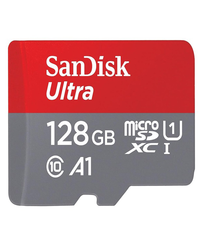 SanDisk microSD Memory Card for Smartphones 128GB 140MB/s R Ultra UHS-I (Red Grey)-image-3
