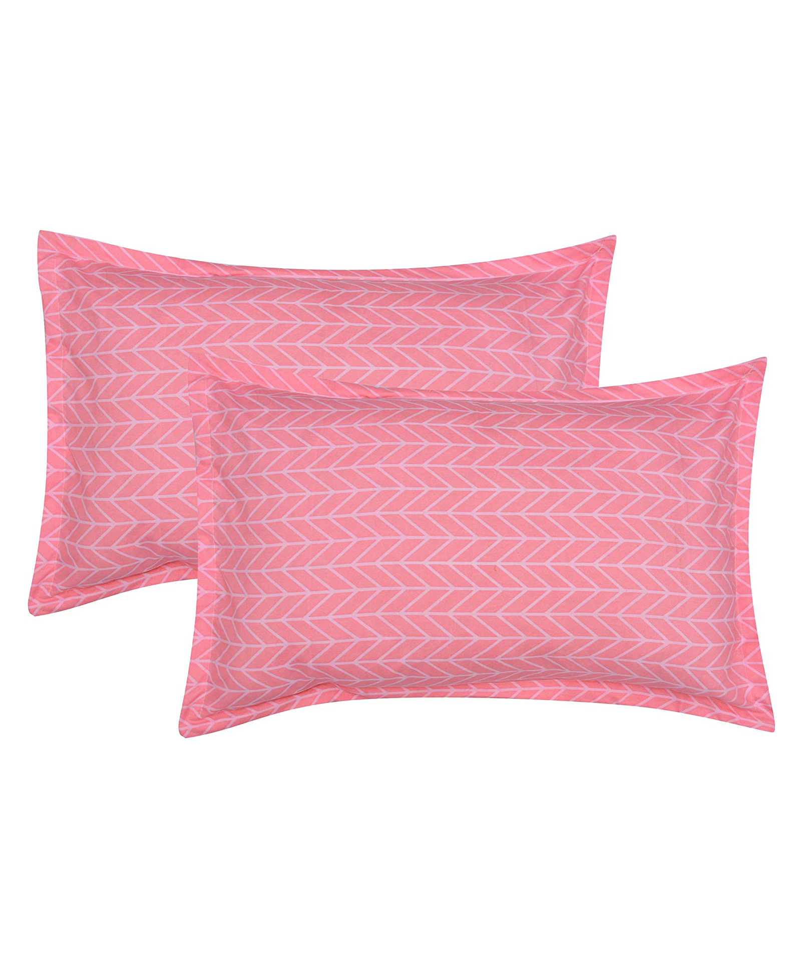 RRC Super Soft Brushed Microfiber Cotton Standard SizePillow Cover - Pink-picture-13