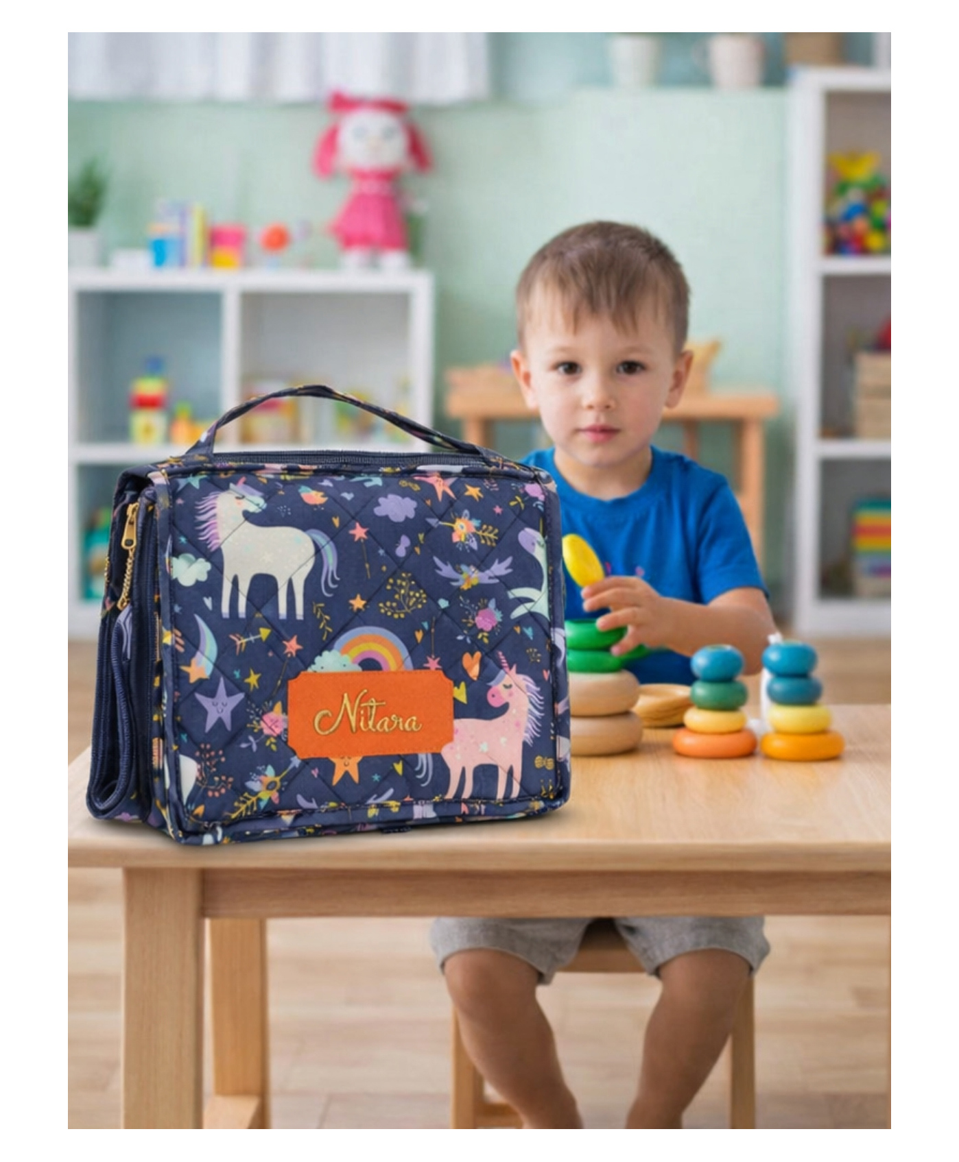 Playful Plunge Multi-Purpose Foldable Travel Kit - Fairytale-picture-15