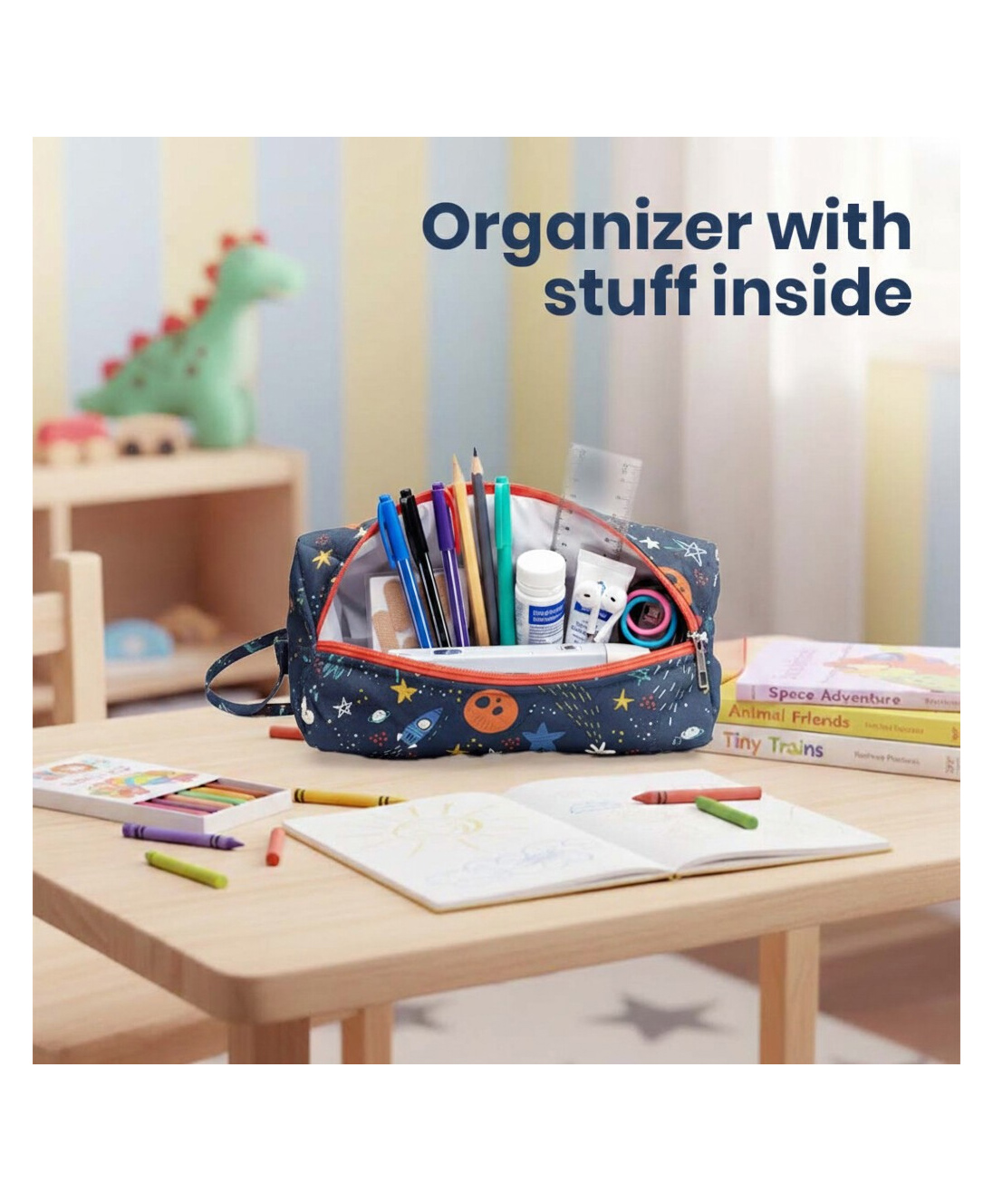 Playful Plunge Multipurpose Travel Organiser - Outer Space-image-42