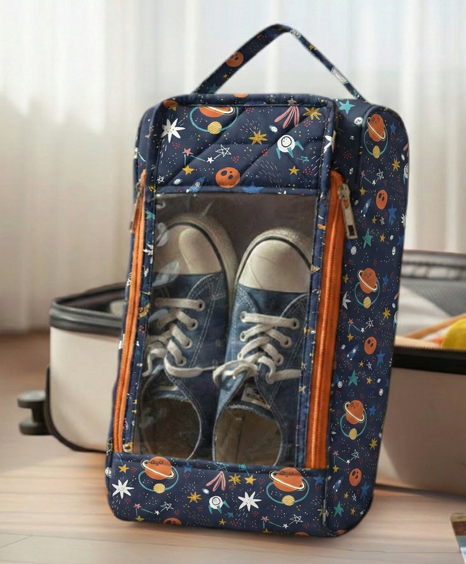 Playful Plunge Shoe Organizer - Outer Space-image-33