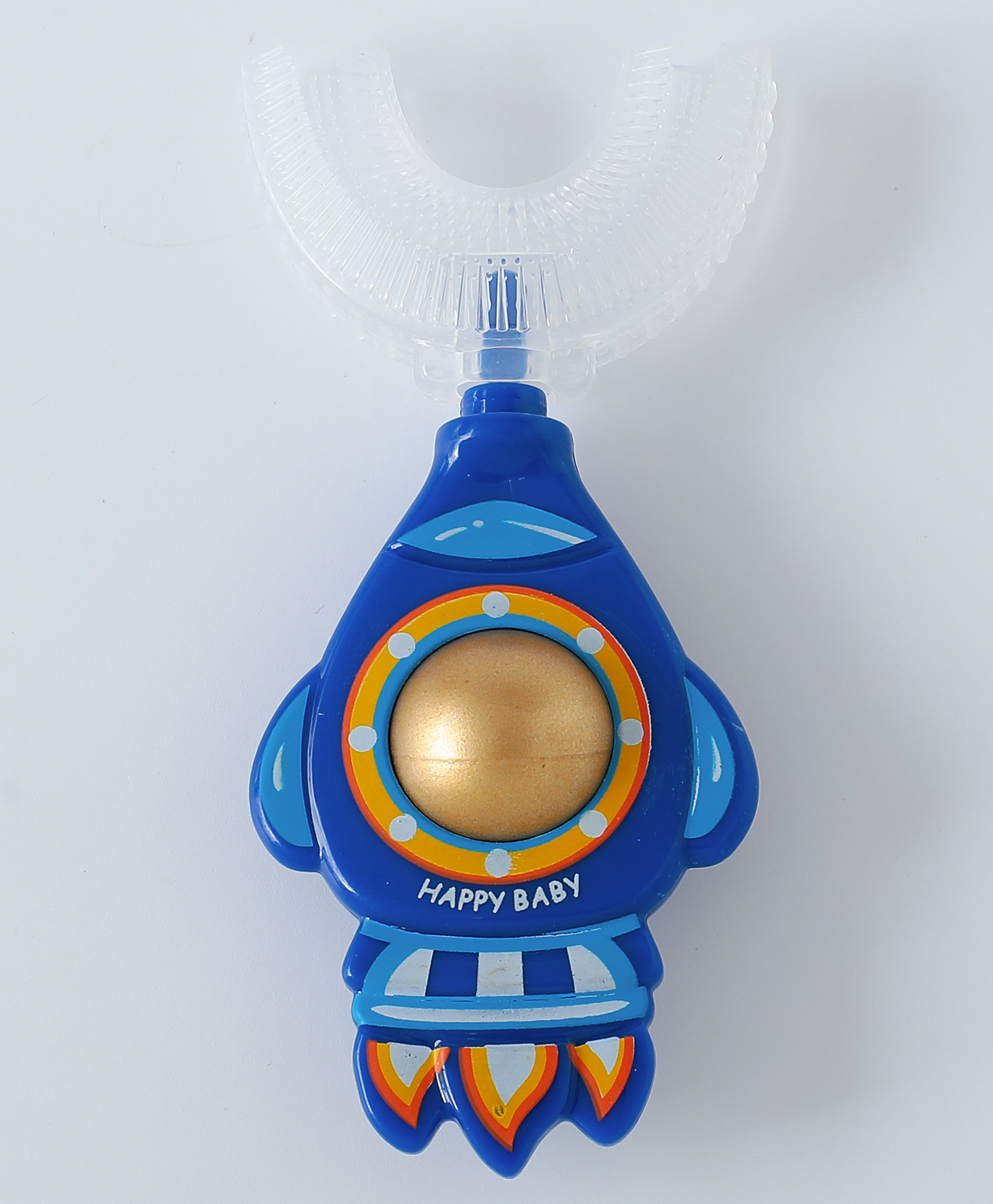 fab n funky Soft Silicone Space Themed BPA-Free Baby Teether -Blue-picture-37