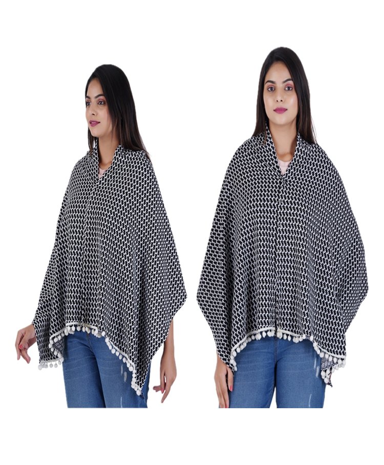 AGUILA Multi Purpose Feeding Shawl Pack Of 2 -Black-picture-39