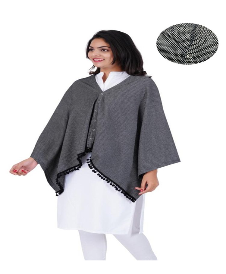 AGUILA Multi Purpose Feeding Shawl - Black-image-49