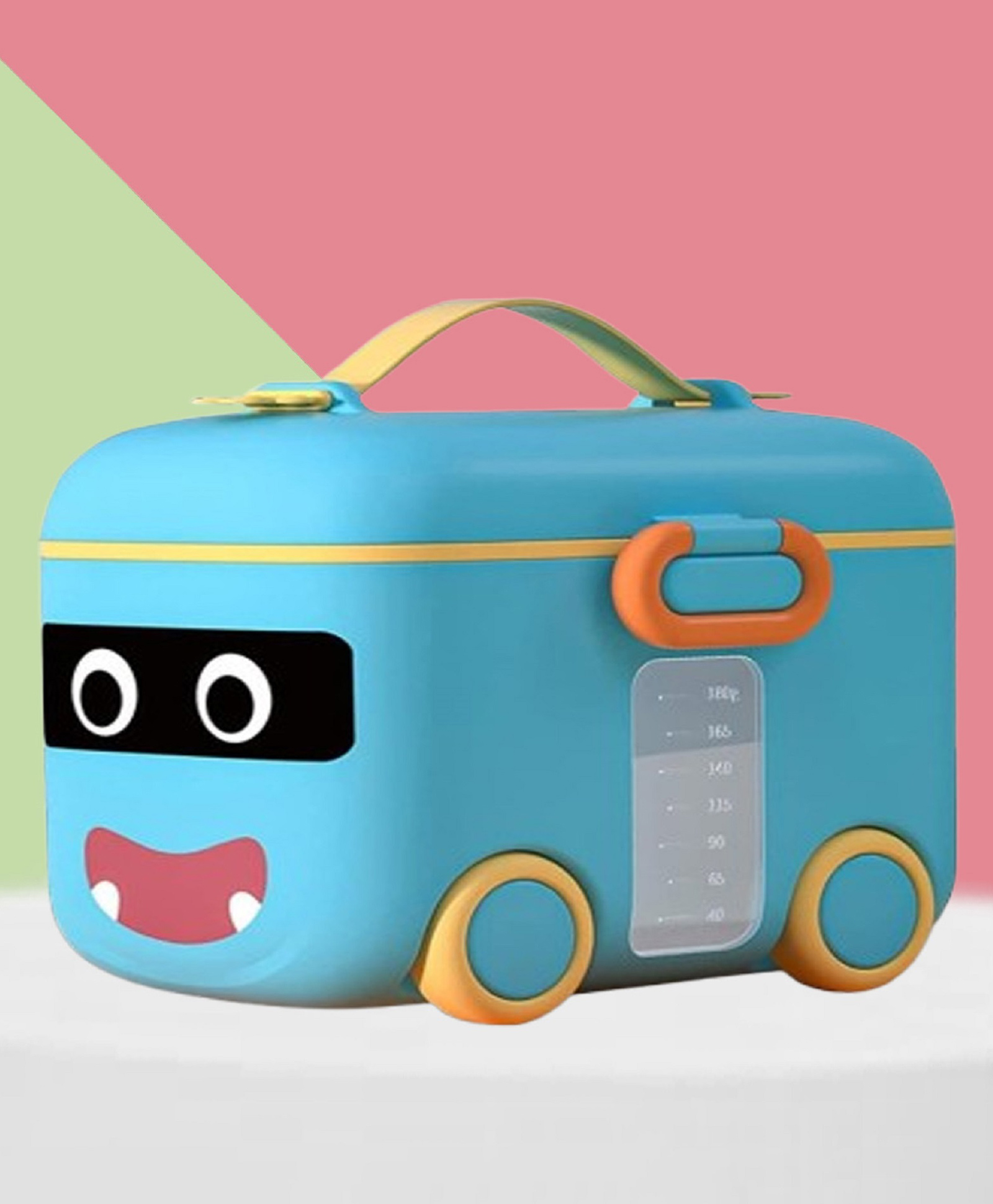 The Cheeky Kidzz Baby Milk Powder Formula Dispenser with Carring Handle and Scoop Box | Multifunctional Snack Meal Box Storage Container- Blue-image-18