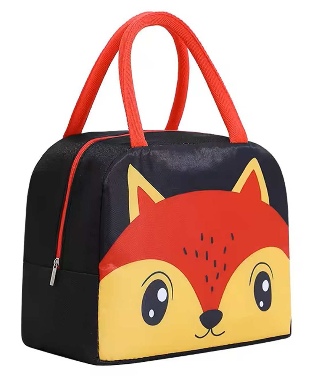 Butterthief Fox Printed Hot & Cold Leak Proof Lunch Bag for School Kids - Color May Vary-image-43