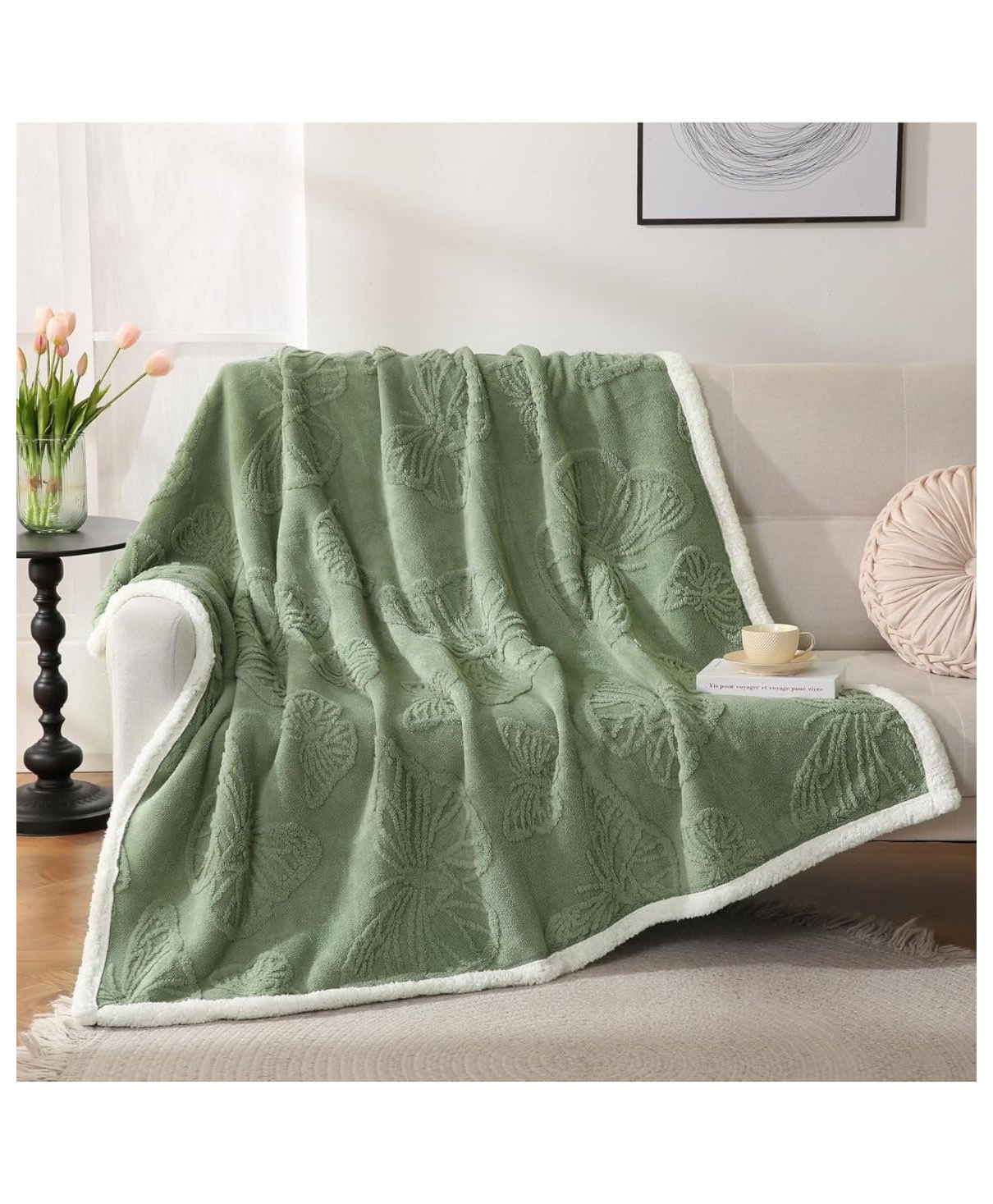 Butterthief Check Cozy Super Soft Warm Double Layered Kids Sherpa Blanket - Color May Vary-image-20