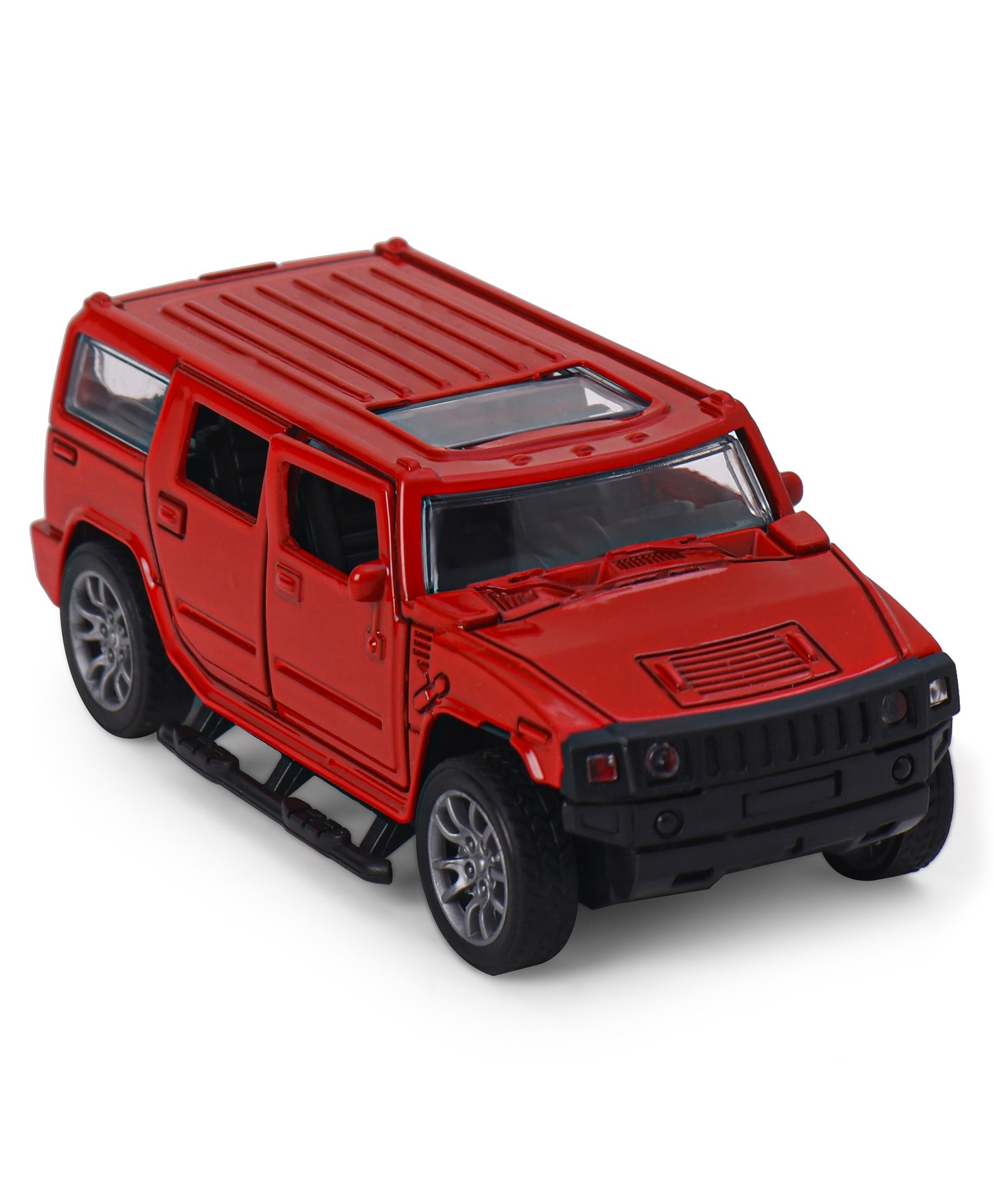 Kids Fun Toys Pull Back 1:32 Die-Cast Car SUV - Red-picture-13