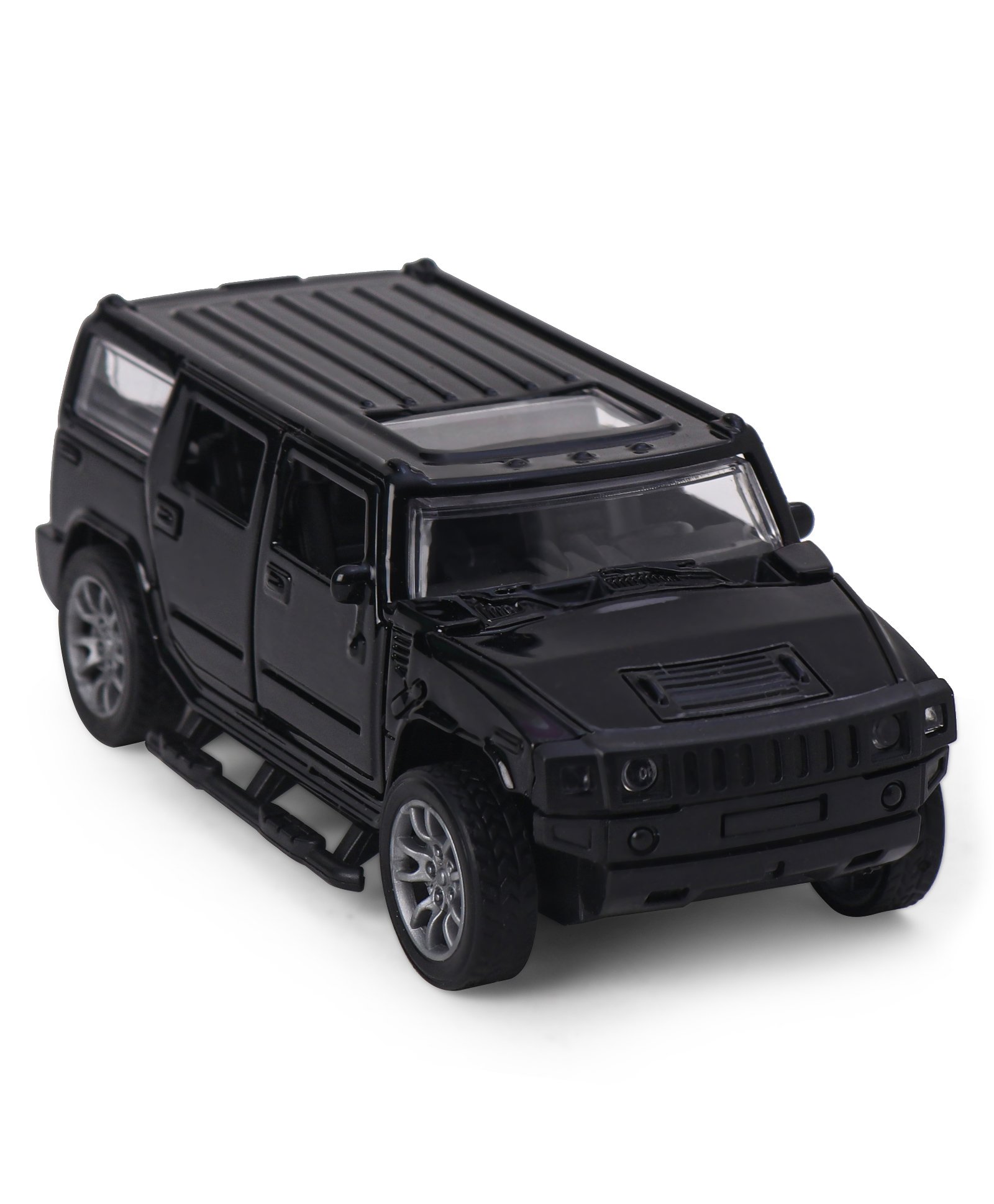 Kids Fun Toys Pull Back 1:32 Die-Cast Car SUV - Black-image-48